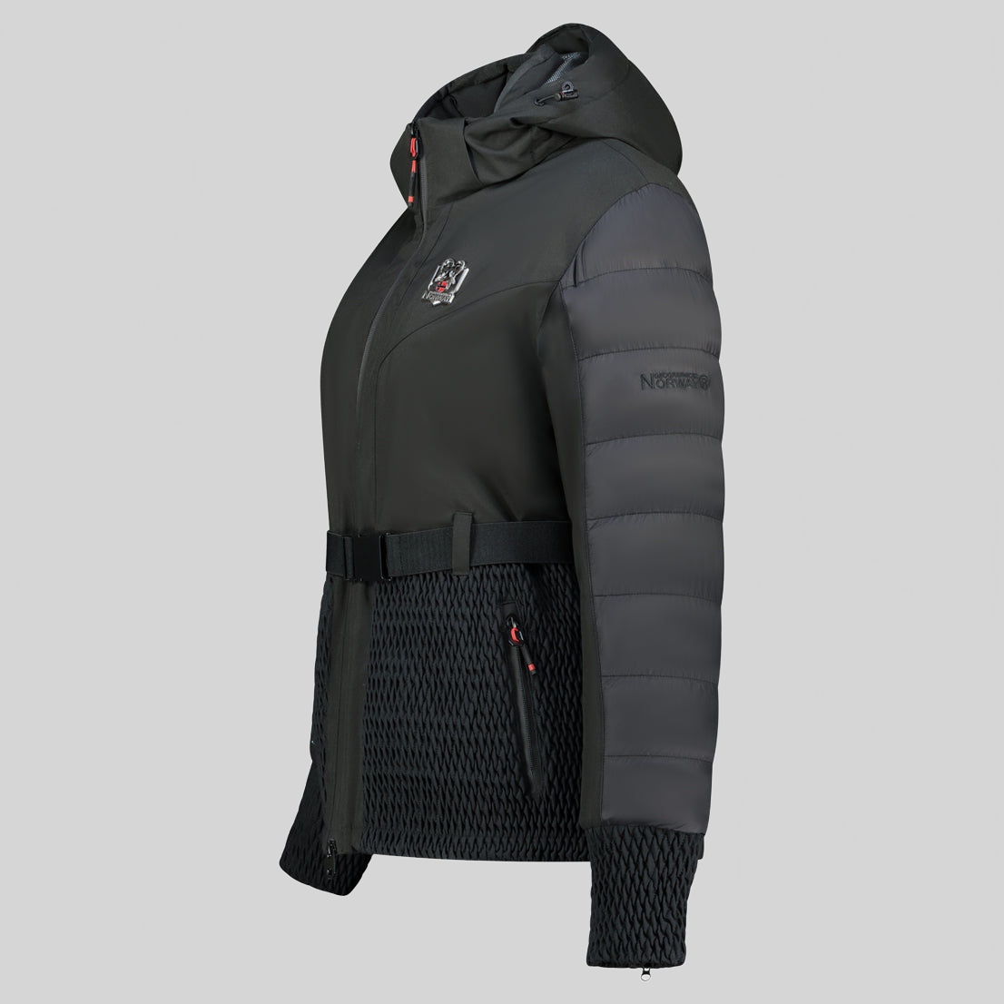  Geographical Norway WOLITA Damen - Skijacke Schwarz