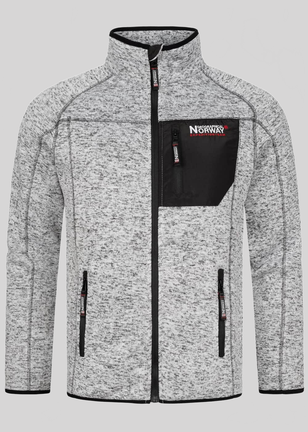 Geographical Norway Title Mann - Fleece Mann - Geographical Norway TITLE_MEN_BLANC_L_SDB-TITLE_MEN_BLANC_M_SDB-TITLE_MEN_BLANC_XL_SDB-TITLE_MEN_BLANC_XXL_SDB