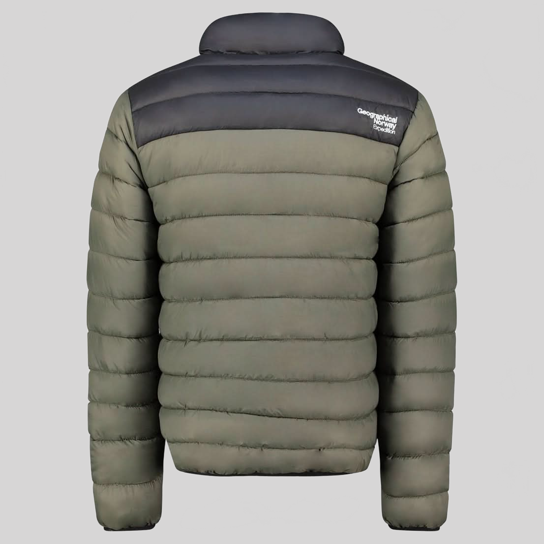 Geographical Norway AMIGOCLERC Homme - Blouson Matelassé avec Contraste - Geographical Norway - S Noir