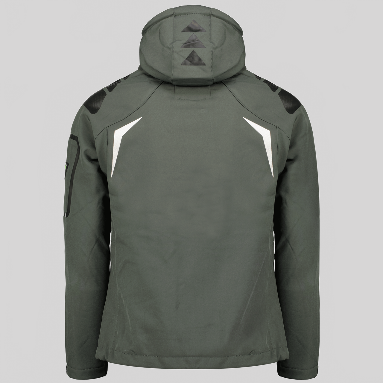 Geographical Norway Techno Homme - Softshell Jacket Black Red - Geographical Norway - S Black Red