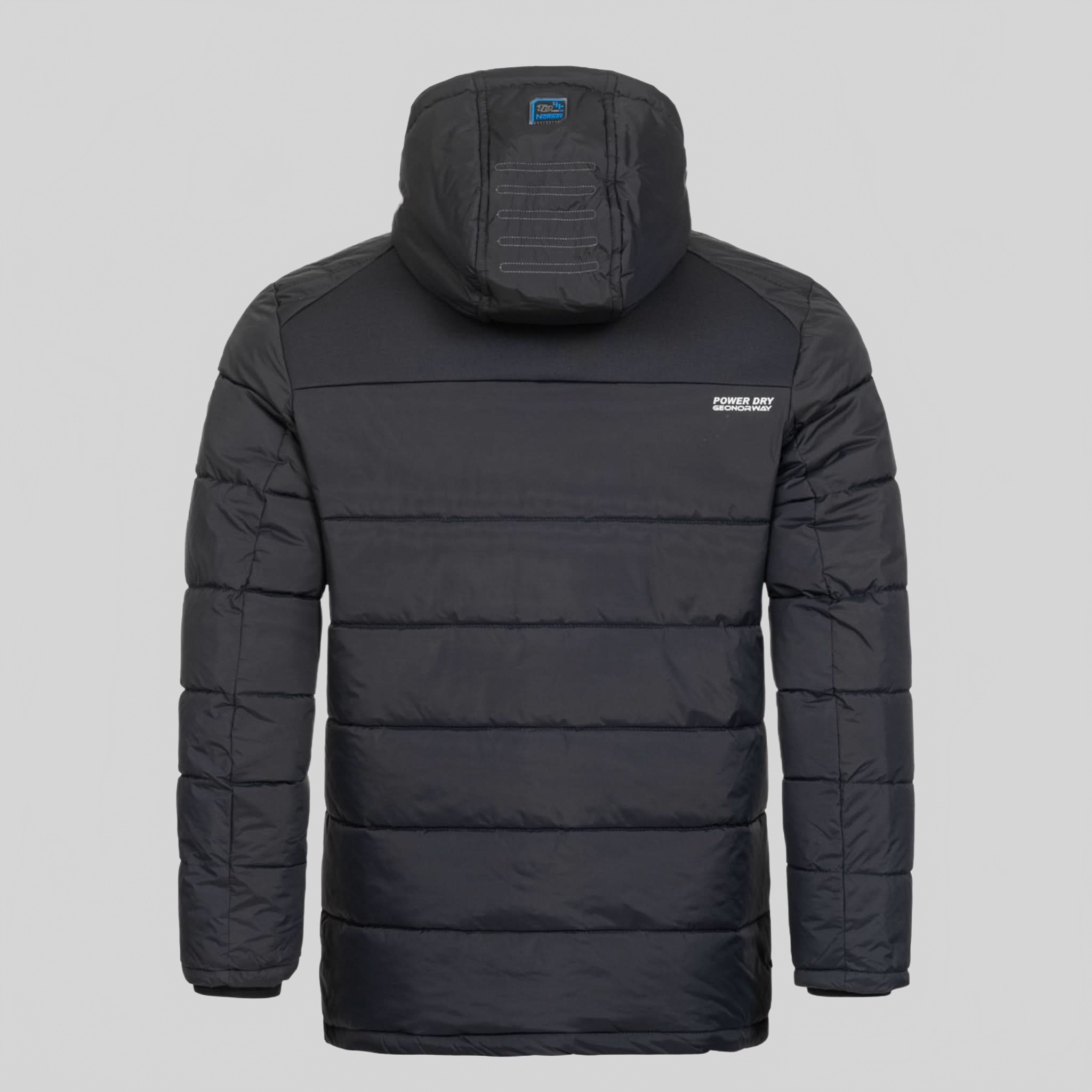 Geographical Norway Geographical Norway Beachwood Homme - Chaqueta acolchada bimatière contrastée et matelassée Gris Foncé Bleu - Geographical Norway - S Gris Foncé Bleu