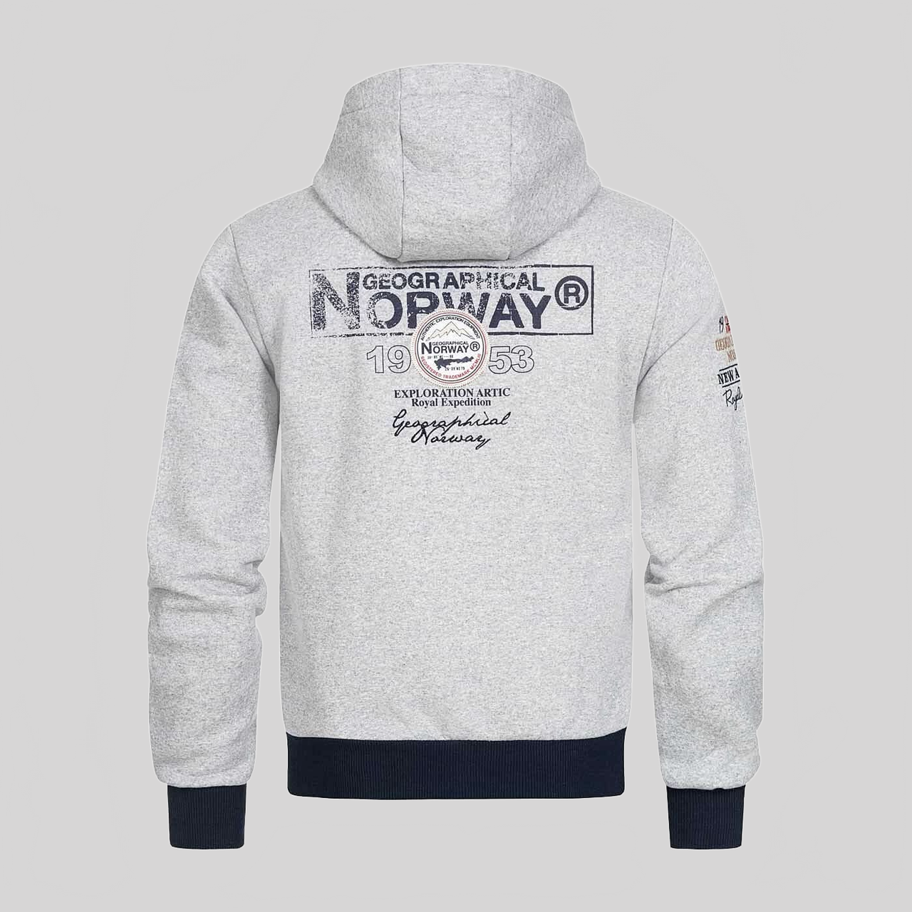 Geographical Norway Flyer Homme - Sweatshirt zippé - Geographical Norway FLYER_MEN_GRIS_CLAIR_S_SDB-FLYER_MEN_BLANC_M_SDB-FLYER_MEN_GRIS_CLAIR_M_SDB-FLYER_MEN_BLANC_L_SDB-FLYER_MEN_GRIS_CLAIR_L_SDB-FLYER_MEN_BLANC_XL_SDB-FLYER_MEN_GRIS_CLAIR_XL_SDB-FLYER_MEN_BLANC_XXL_SDB-FLYER_MEN_BLANC_3XL_SDB-FLYER_MEN_GRIS_CLAIR_XXL_SDB