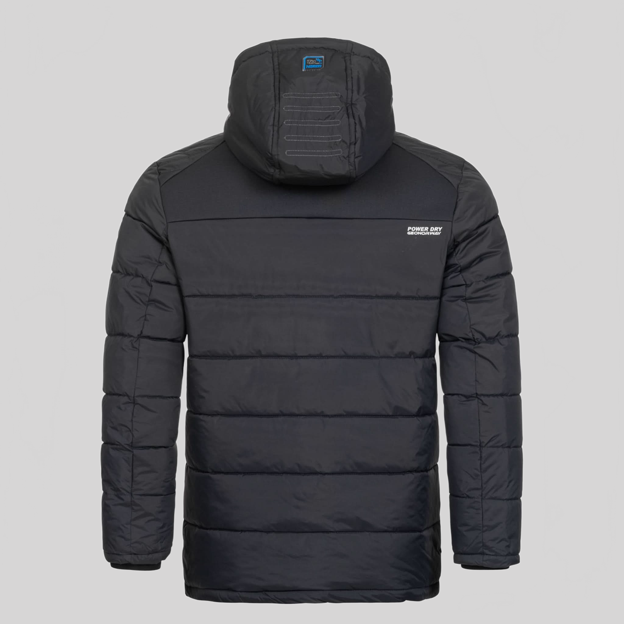 Geographical Norway Geographical Norway Beachwood Homme - Chaqueta acolchada bimatière contrastée et matelassée Gris Foncé Bleu - Geographical Norway - S Gris Foncé Bleu