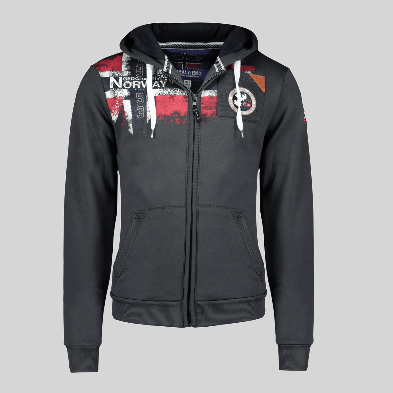 Geographical Norway Fespote Homme - Sweat à capuche - Geographical Norway FESPOTE_MEN_GRIS_CLAIR_S_SDB-FESPOTE_MEN_GRIS_CLAIR_M_SDB-FESPOTE_MEN_GRIS_CLAIR_L_SDB-FESPOTE_MEN_GRIS_CLAIR_XL_SDB-FESPOTE_MEN_GRIS_CLAIR_XXL_SDB-FESPOTE_MEN_GRIS_CLAIR_3XL_SDB-FESPOTE_MEN_GRIS_FONCE_S_SDB-FESPOTE_MEN_GRIS_FONCE_M_SDB-FESPOTE_MEN_GRIS_FONCE_L_SDB-FESPOTE_MEN_GRIS_FONCE_XL_SDB
