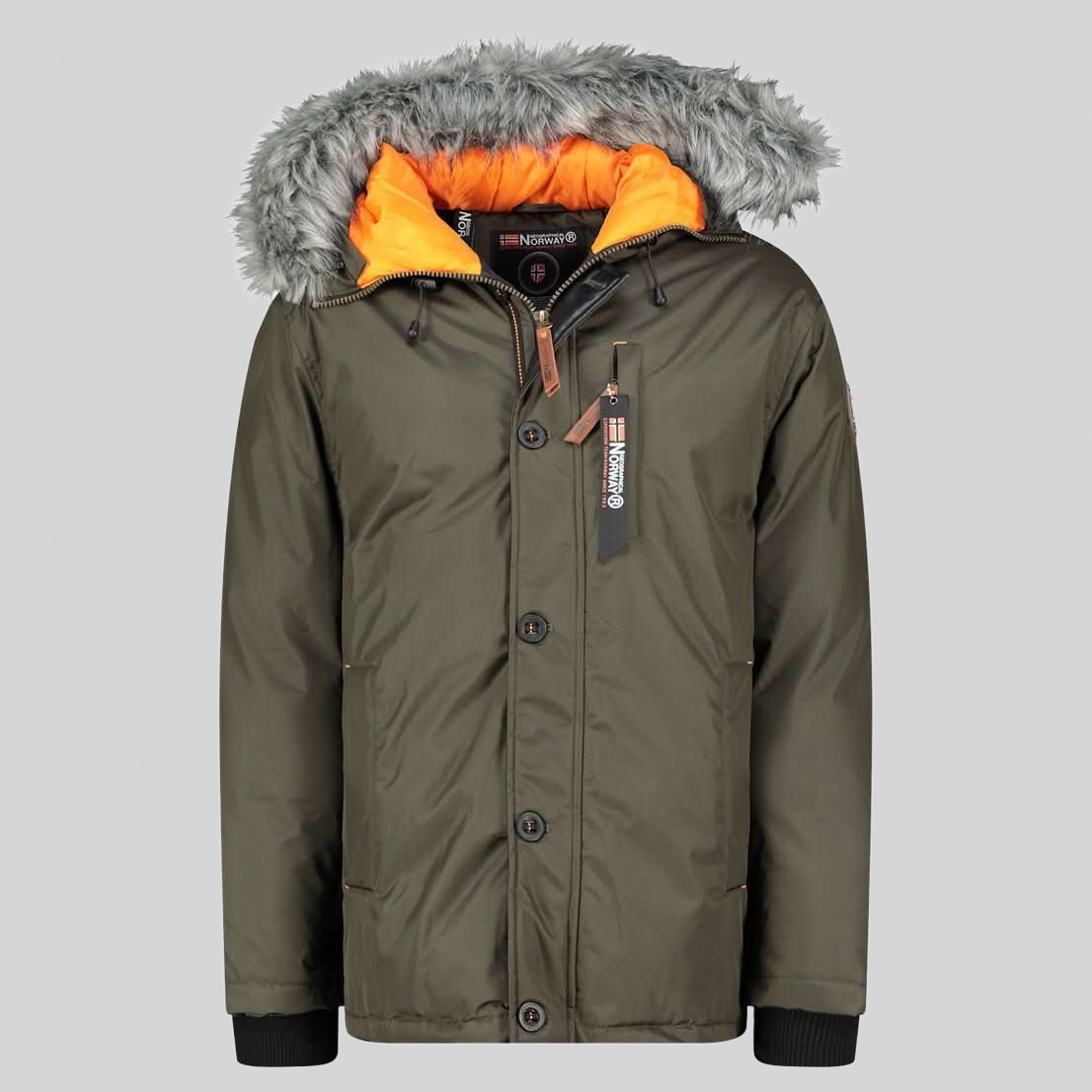 Geographical Norway Geographical Norway Darwin Hombre - Parka con capucha y pelo - Geographical Norway DARWIN_MEN_NOIR_SDB-DARWIN_MEN_NOIR_M_SDB-DARWIN_MEN_NOIR_L_SDB-DARWIN_MEN_NOIR_XL_SDB-DARWIN_MEN_NOIR_XXL_SDB-DARWIN_MEN_NOIR_3XL_SDB-DARWIN_MEN_KAKI_S_SDB-DARWIN_MEN_KAKI_M_SDB-DARWIN_MEN_KAKI_L_SDB-DARWIN_MEN_KAKI_XL_SDB