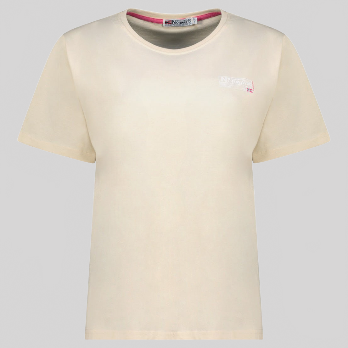 Geographical Norway Geographical Norway Jilva Mujer - Camiseta con estampado frontal - Geographical Norway JILVA_LADY_ROSE_POUDRE_S_SDB-JILVA_LADY_ROSE_POUDRE_M_SDB-JILVA_LADY_ROSE_POUDRE_L_SDB-JILVA_LADY_ROSE_POWDER_XL_SDB-JILVA_LADY_ROSE_POWDER_XXL_SDB-JILVA_LADY_BEIGE_SDB-JILVA_LADY_BEIGE_M_SDB-JILVA_LADY_BEIGE_L_SDB-JILVA_LADY_BEIGE_XL_SDB-JILVA_LADY_BEIGE_XXL_SDB