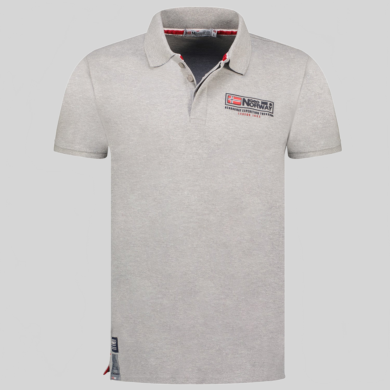 Geographical Norway Geográfica KOFFROY Hombre - Polo Manga Corta 100% Algodón - Geographical Norway KOFFROY_MEN_GRIS_CLAIR_S_SDB-KOFFROY_MEN_GRIS_CLAIR_M_SDB-KOFFROY_MEN_GRIS_CLAIR_L_SDBKOFFROY_MEN_GRIS_CLAIR_XL_SDB-KOFFROY_MEN_GRIS_CLAIR_XXL_SDB-KOFFROY_MEN_GRIS_CLAIR_3XL_SDB-KOFFROY_MEN_NOIR_S_S_SDB-KOFFROY_MEN_NOIR_M_SDB-KOFFROY_MEN_NOIR_L_SDB-KOFFROY_MEN_NOIR_XL_SDB