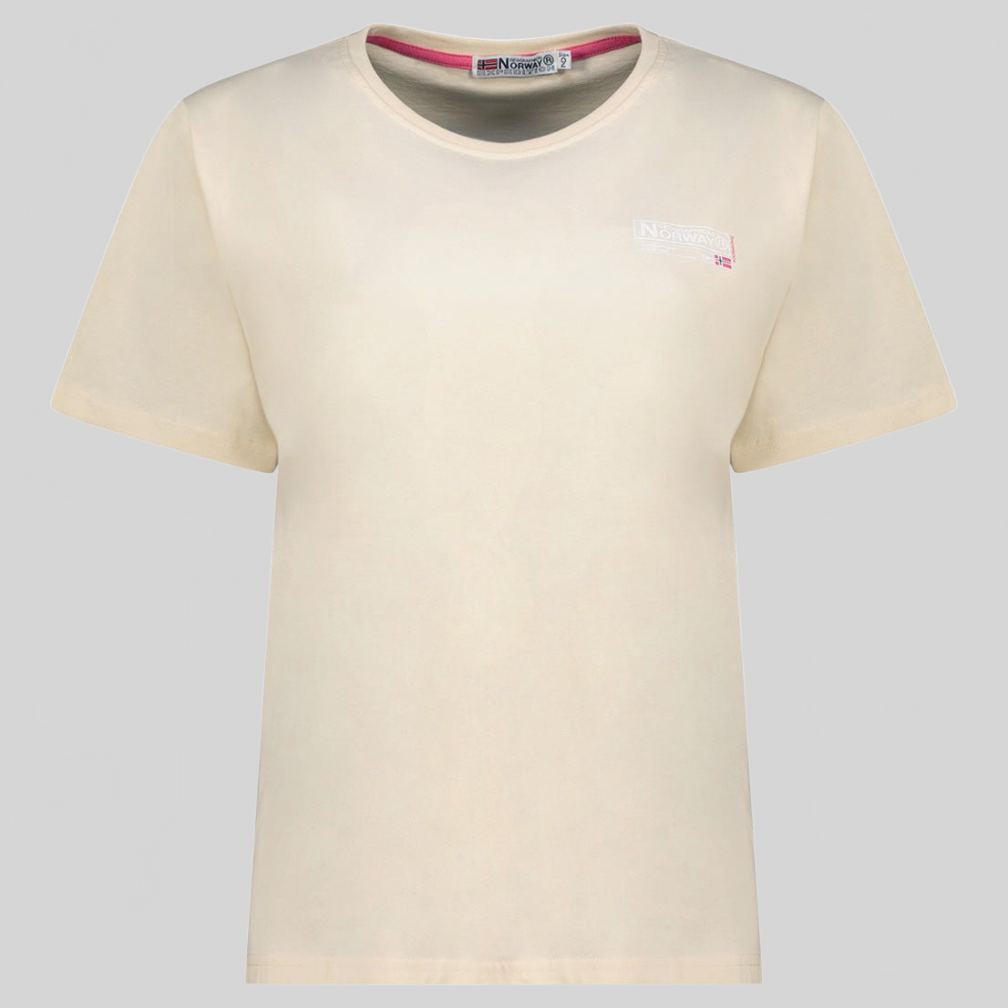 Geographical Norway Geographical Norway Jilva Mujer - Camiseta con estampado frontal - Geographical Norway JILVA_LADY_ROSE_POUDRE_S_SDB-JILVA_LADY_ROSE_POUDRE_M_SDB-JILVA_LADY_ROSE_POUDRE_L_SDB-JILVA_LADY_ROSE_POWDER_XL_SDB-JILVA_LADY_ROSE_POWDER_XXL_SDB-JILVA_LADY_BEIGE_SDB-JILVA_LADY_BEIGE_M_SDB-JILVA_LADY_BEIGE_L_SDB-JILVA_LADY_BEIGE_XL_SDB-JILVA_LADY_BEIGE_XXL_SDB