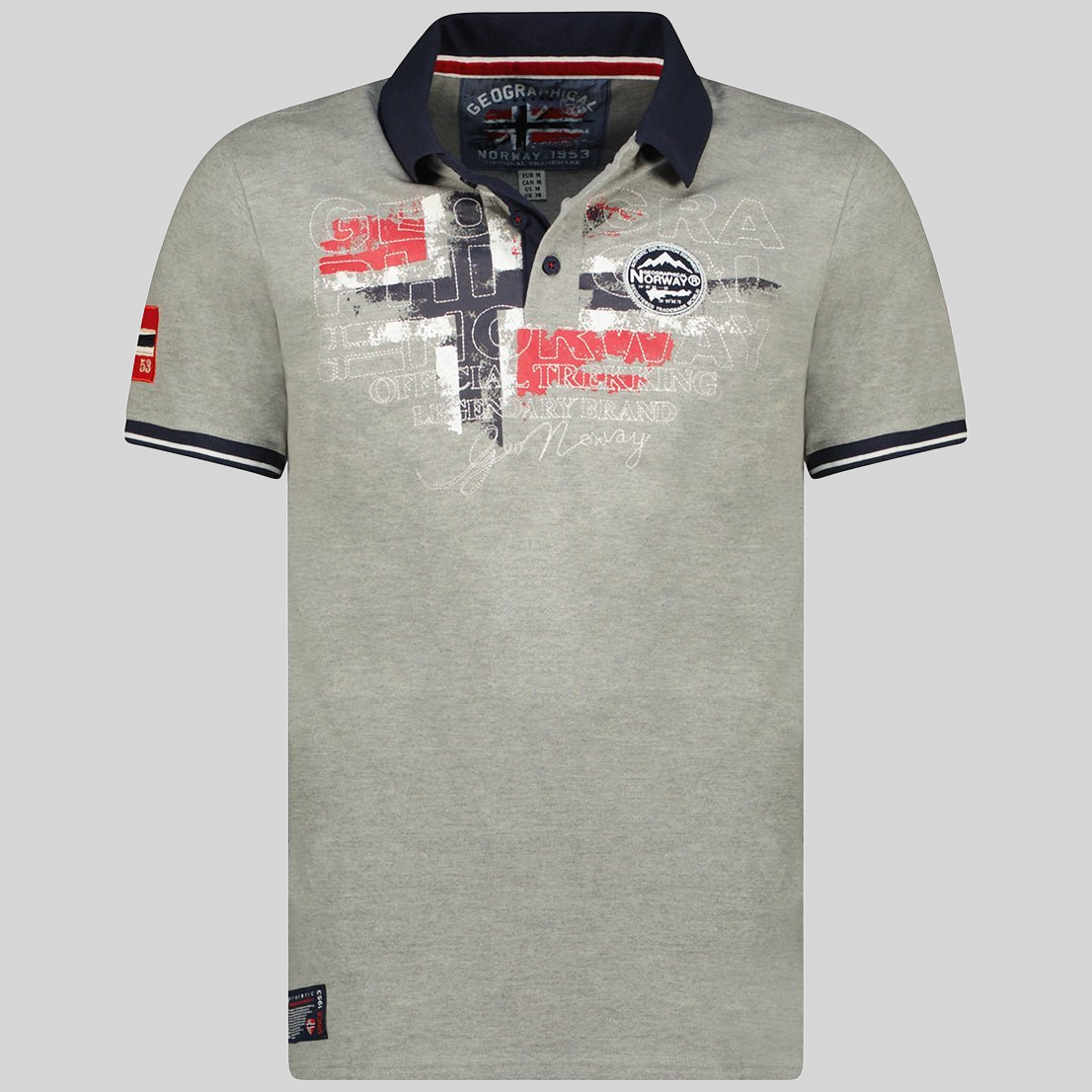 Geographical Norway Geográfica Kutta Hombre - Polo, manga corta - Geographical Norway KUTTA_MEN_GRIS_CLAIR_S_SDB-KUTTA_MEN_GRIS_CLAIR_M_SDB-KUTTA_MEN_GRIS_CLAIR_L_SDB-KUTTA_MEN_GRIS_CLAIR_XL_SDB-KUTTA_MEN_GRIS_CLAIR_XXL_SDB-KUTTA_MEN_GRIS_CLAIR_3XL_SDB-KUTTA_MEN_MARINE_S_SDB-KUTTA_MEN_MARINE_M_SDB-KUTTA_MEN_MARINE_L_SDB-KUTTA_MEN_MARINE_XL_SDB