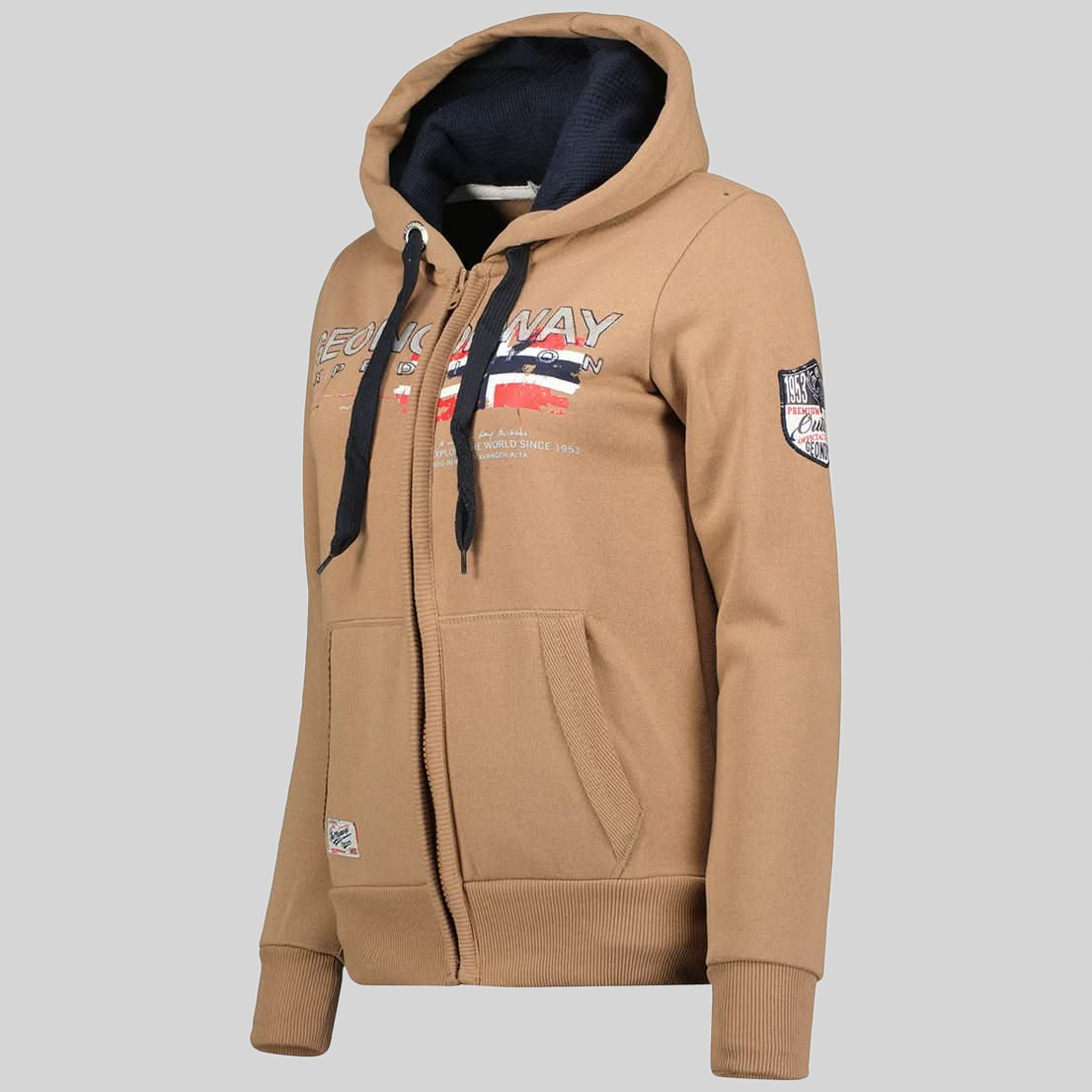 Geographical Norway Gisland Damen - Sweatshirt - Geographical Norway GISLAND_LADY_GRIS_CLAIR_S_SDB-GISLAND_LADY_GRIS_CLAIR_M_SDB-GISLAND_LADY_GRIS_CLAIR_L_SDB-GISLAND_LADY_GRIS_CLAIR_XL_SDB-GISLAND_LADY_HELLGRAU_XXL_SDB-GISLAND_LADY_MARINE_S_SDB-GISLAND_LADY_MARINE_M_SDB-GISLAND_LADY_MARINE_L_SDB-GISLAND_LADY_MARINE_XL_SDB-GISLAND_LADY_MARINE_XXL_SDB