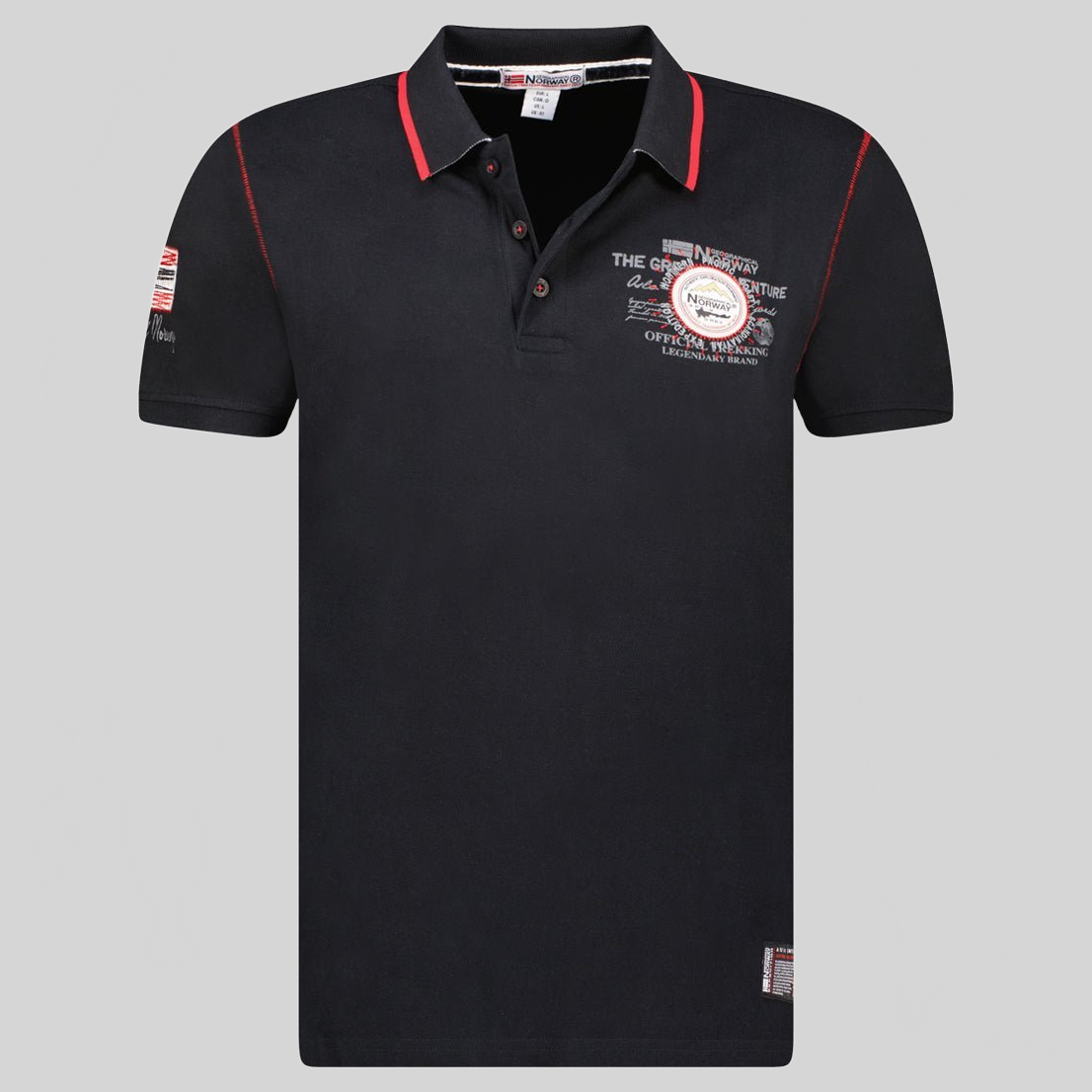 Geographical Norway KILSVIK Homme - Polo Manches Courtes, Impressions - Geographical Norway KILSVIK_MEN_GRIS_CLAIR_S_SDB-KILSVIK_MEN_NOIR_S_SDB-KILSVIK_MEN_BLANC_S_SDB-KILSVIK_MEN_MARINE_S_SDB-KILSVIK_MEN_GRIS_CLAIR_M_SDB-KILSVIK_MEN_BLANC_M_SDB-KILSVIK_MEN_NOIR_M_SDB-KILSVIK_MEN_MARINE_M_SDB-KILSVIK_MEN_GRIS_CLAIR_L_SDB-KILSVIK_MEN_BLANC_L_SDB