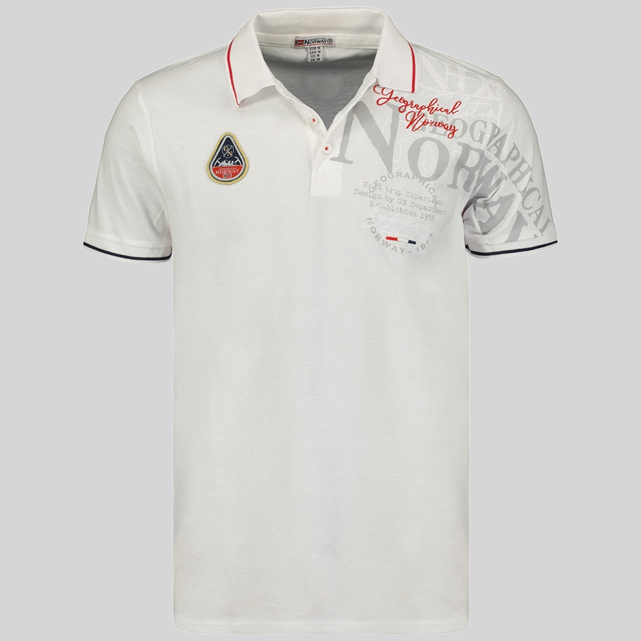 Geographical Norway Kadventure Homme - Short-sleeved polo shirt - Geographical Norway KADVENTURE_MEN_BLEU_M_SDB-KADVENTURE_MEN_BLANC_M_SDB-KADVENTURE_MEN_BLEU_L_SDB-KADVENTURE_MEN_BLANC_L_SDB-KADVENTURE_MEN_BLEU_XL_SDB-KADVENTURE_MEN_BLANC_XL_SDB-KADVENTURE_MEN_BLANC_XXL_SDB-KADVENTURE_MEN_BLEU_XXL_SDB-KADVENTURE_MEN_BLEU_3XL_SDB-KADVENTURE_MEN_MARINE_M_SDB