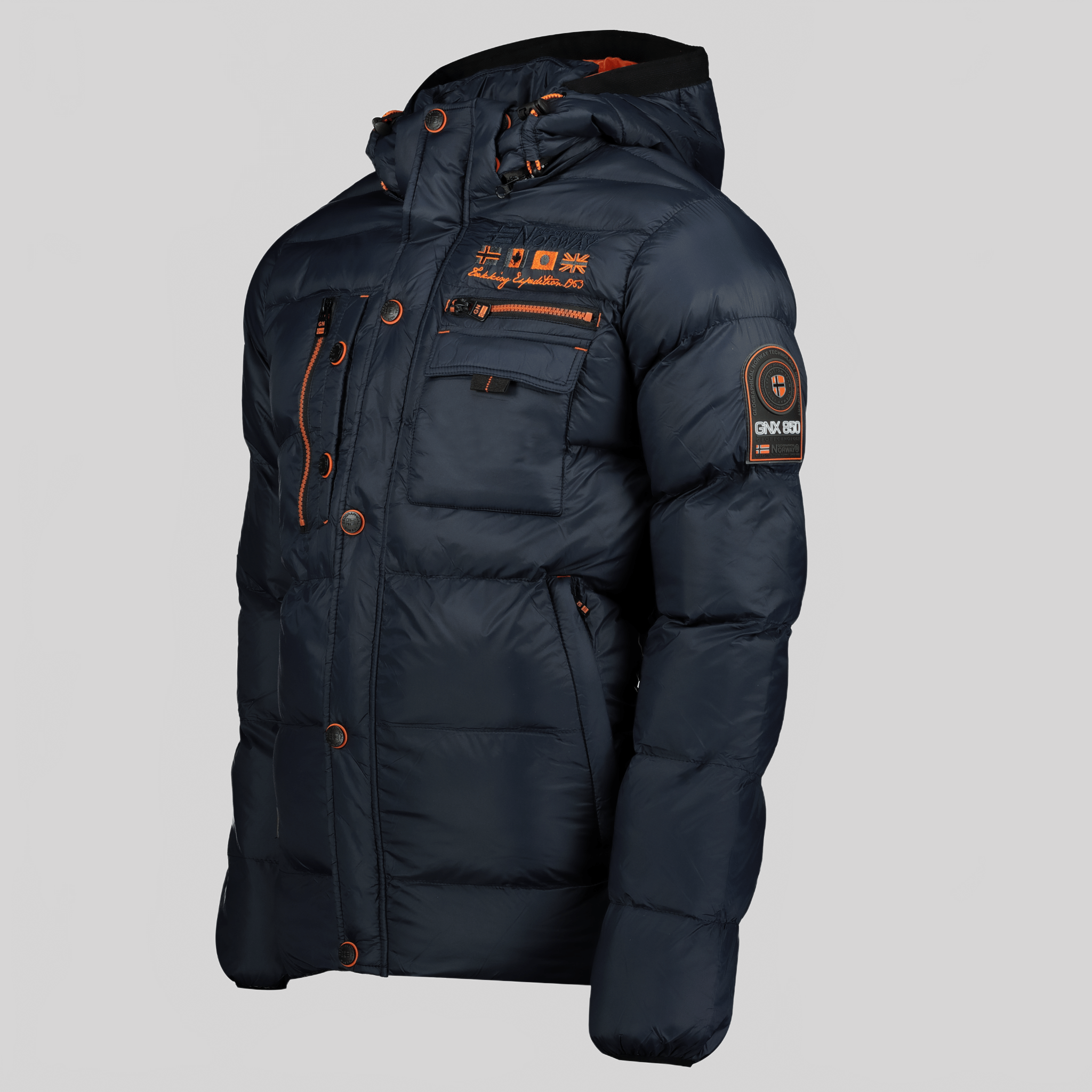 Geographical Norway Geographical Norway Citernier Hombre - Chaqueta acolchada Gris oscuro - Geographical Norway - S Gris oscuro