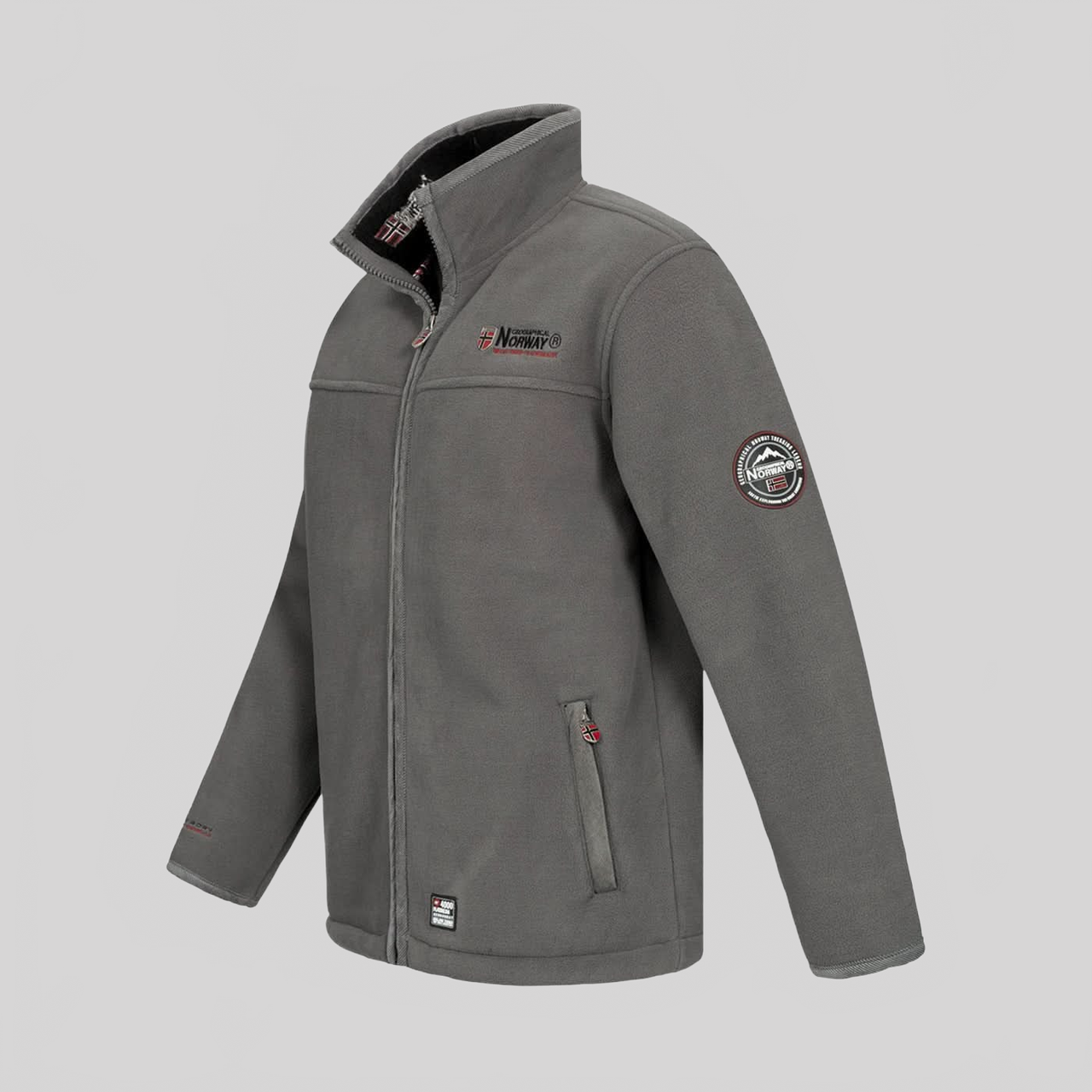 Geographical Norway Ubolt Homme - Kaschierte Sherpa-Fleecejacke Kastanienbraun - Geographical Norway - S Kastanienbraun