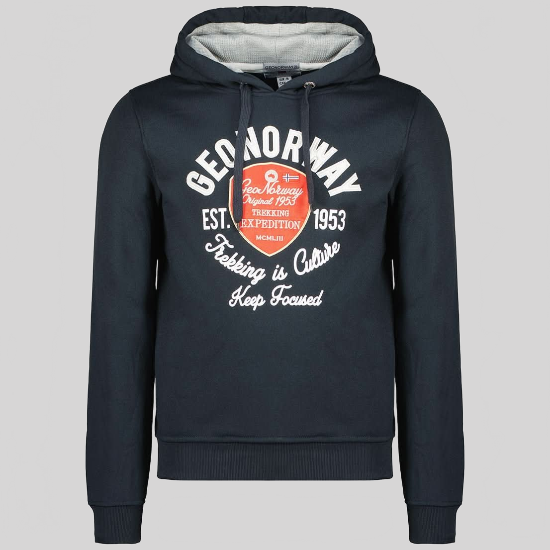 Geographical Norway Garlon Homme - Sweatshirt - Geographical Norway GARLON_MEN_KAKI_M_SDB-GARLON_MEN_MARINE_S_SDB-GARLON_MEN_GRIS_FONCE_M_SDB-GARLON_MEN_GRIS_CLAIR_S_SDB-GARLON_MEN_SCHWARZ_S_SDB-GARLON_MEN_KAKI_L_SDB-GARLON_MEN_MARINE_M_SDB-GARLON_MEN_GRAU_FONCE_L_SDB-GARLON_MEN_GRAU_CLAIR_M_SDB-GARLON_MEN_SCHWARZ_M_SDB