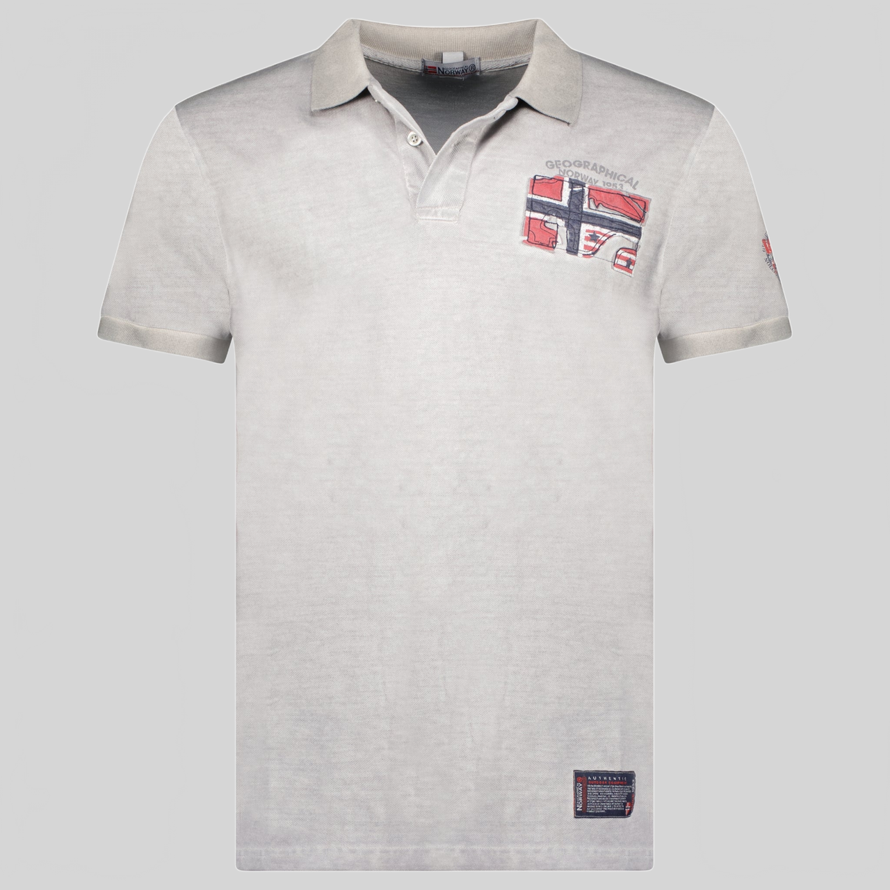 Geographical Norway Kotz Homme - Polo-Shirt mit kurzen Ärmeln - Geographical Norway KOTZ_MEN_BLEU_M_SDB-KOTZ_MEN_BLEU_L_SDB-KOTZ_MEN_BLEU_XL_SDB-KOTZ_MEN_BLEU_XXL_SDB-.KOTZ_MEN_BLAU_3XL_SDB-KOTZ_MEN_GRAU_KLAR_M_SDB-KOTZ_MEN_GRAU_KLAR_L_SDB-KOTZ_MEN_GRAU_KLAR_XL_SDB-KOTZ_MEN_GRAU_KLAR_XXL_SDB-KOTZ_MEN_GRAU_KLAR_3XL_SDB