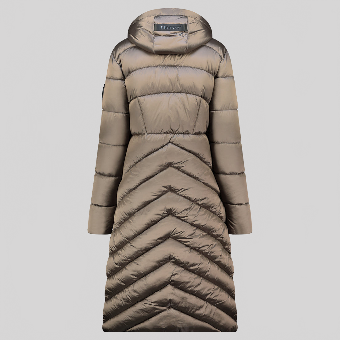  Geographical Norway BLANCHE LONG Damen - Jacke Dunkelbraun