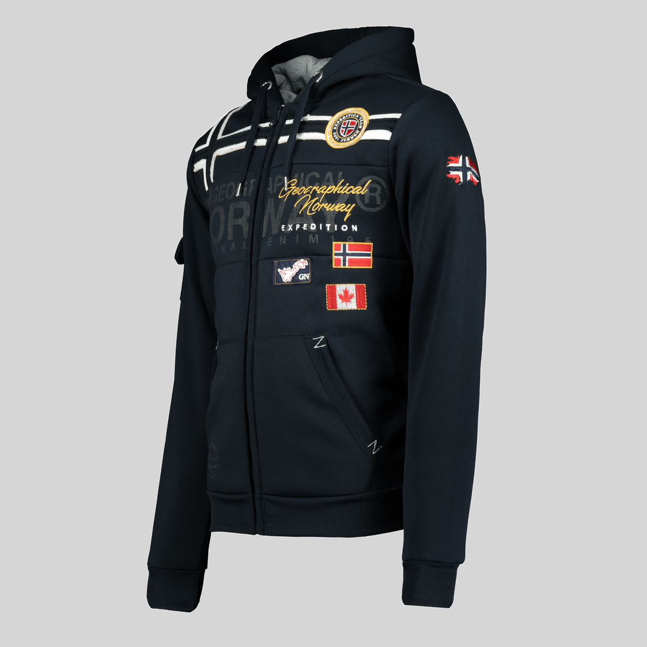 Geographical Norway Garadock Homme - Sweat - Geographical Norway GARADOCK_MEN_GRIS_CLAIR_SDB-GARADOCK_MEN_BLANC_SDB-GARADOCK_MEN_GRIS_CLAIR_MDB-GARADOCK_MEN_BLANC_M_SDB-GARADOCK_MEN_GRIS_CLAIR_L_SDB-GARADOCK_MEN_BLANC_L_SDB-GARADOCK_MEN_GRIS_CLAIR_XL_SDB-GARADOCK_MEN_BLANC_XL_SDB-GARADOCK_MEN_GRIS_CLAIR_XXL_SDB-GARADOCK_MEN_BLANC_XXL_SDB