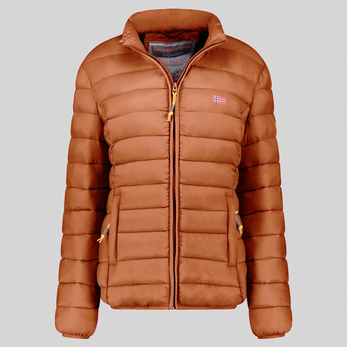  Geographical Norway ATIKOLOR BASIC Mujer - Chaqueta Gris claro