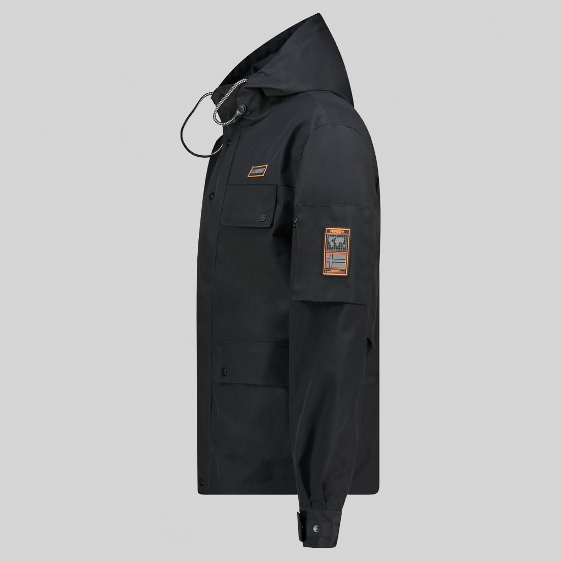 Geographical Norway BAKIROU Homme - Spring Jacket avec Capuche - Geographical Norway BAKIROU_MEN_KAKI_S_SDB-BAKIROU_MEN_KAKI_M_SDB-BAKIROU_MEN_KAKI_L_SDB-BAKIROU_MEN_KAKI_XL_SDB-BAKIROU_MEN_KAKI_XXL_SDB-BAKIROU_MEN_KAKI_3XL_SDB-BAKIROU_MEN_NOIR_S_SDB-BAKIROU_MEN_NOIR_M_SDB-BAKIROU_MEN_NOIR_L_SDB-BAKIROU_MEN_NOIR_XL_SDB