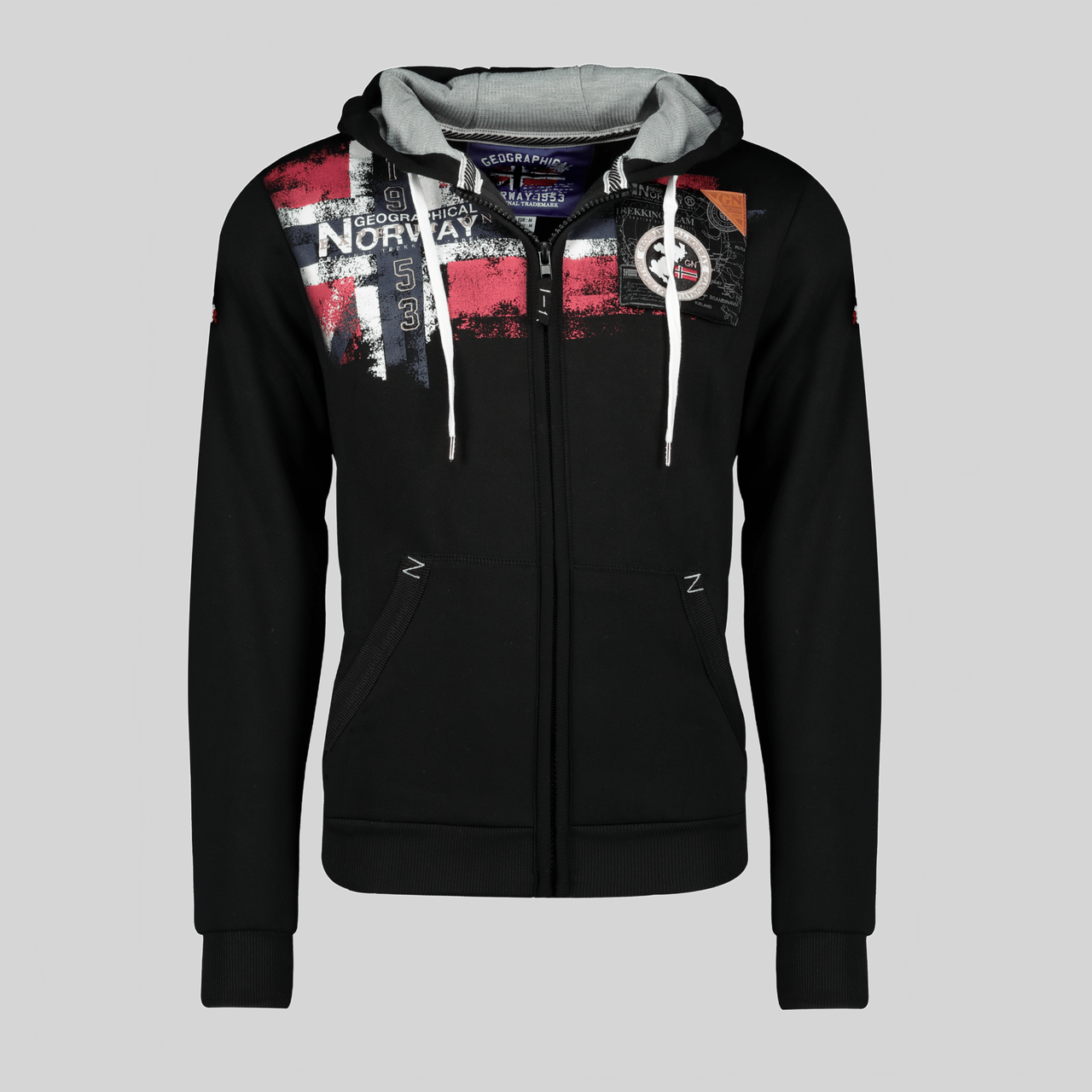 Geographical Norway Fespote Homme - Sweat à capuche - Geographical Norway FESPOTE_MEN_GRIS_CLAIR_S_SDB-FESPOTE_MEN_GRIS_CLAIR_M_SDB-FESPOTE_MEN_GRIS_CLAIR_L_SDB-FESPOTE_MEN_GRIS_CLAIR_XL_SDB-FESPOTE_MEN_GRIS_CLAIR_XXL_SDB-FESPOTE_MEN_GRIS_CLAIR_3XL_SDB-FESPOTE_MEN_GRIS_FONCE_S_SDB-FESPOTE_MEN_GRIS_FONCE_M_SDB-FESPOTE_MEN_GRIS_FONCE_L_SDB-FESPOTE_MEN_GRIS_FONCE_XL_SDB