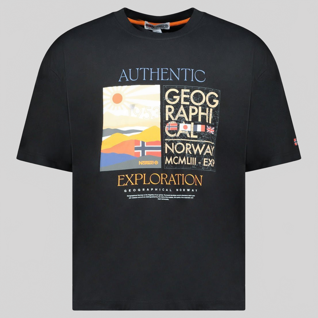 Geographical Norway Jauthentic Homme - T-shirt oversize avec poche et imprimés - Geographical Norway JAUTHENTIC_MEN_NOIR_S_SDB-JAUTHENTIC_MEN_BLANC_CASSE_S_SDB-JAUTHENTIC_MEN_NOIR_M_SDB-JAUTHENTIC_MEN_BLANC_CASSE_M_SDB-JAUTHENTIC_MEN_NOIR_L_SDB-JAUTHENTIC_MEN_BLANC_CASSE_L_SDB-JAUTHENTIC_MEN_NOIR_XL_SDB-JAUTHENTIC_MEN_BLANC_CASSE_XL_SDB-JAUTHENTIC_MEN_NOIR_XXL_SDB-JAUTHENTIC_MEN_BLANC_CASSE_XXL_SDB