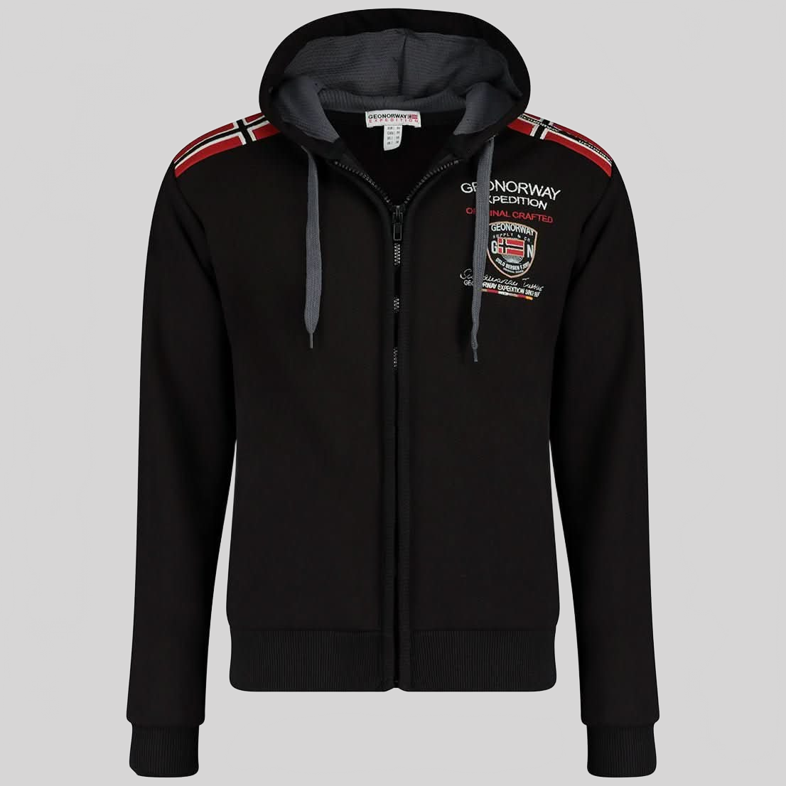 Geographical Norway Finion Mann - Sweatshirt - Geographical Norway FINION_MEN_NOIR_XXXL_EO_SDB