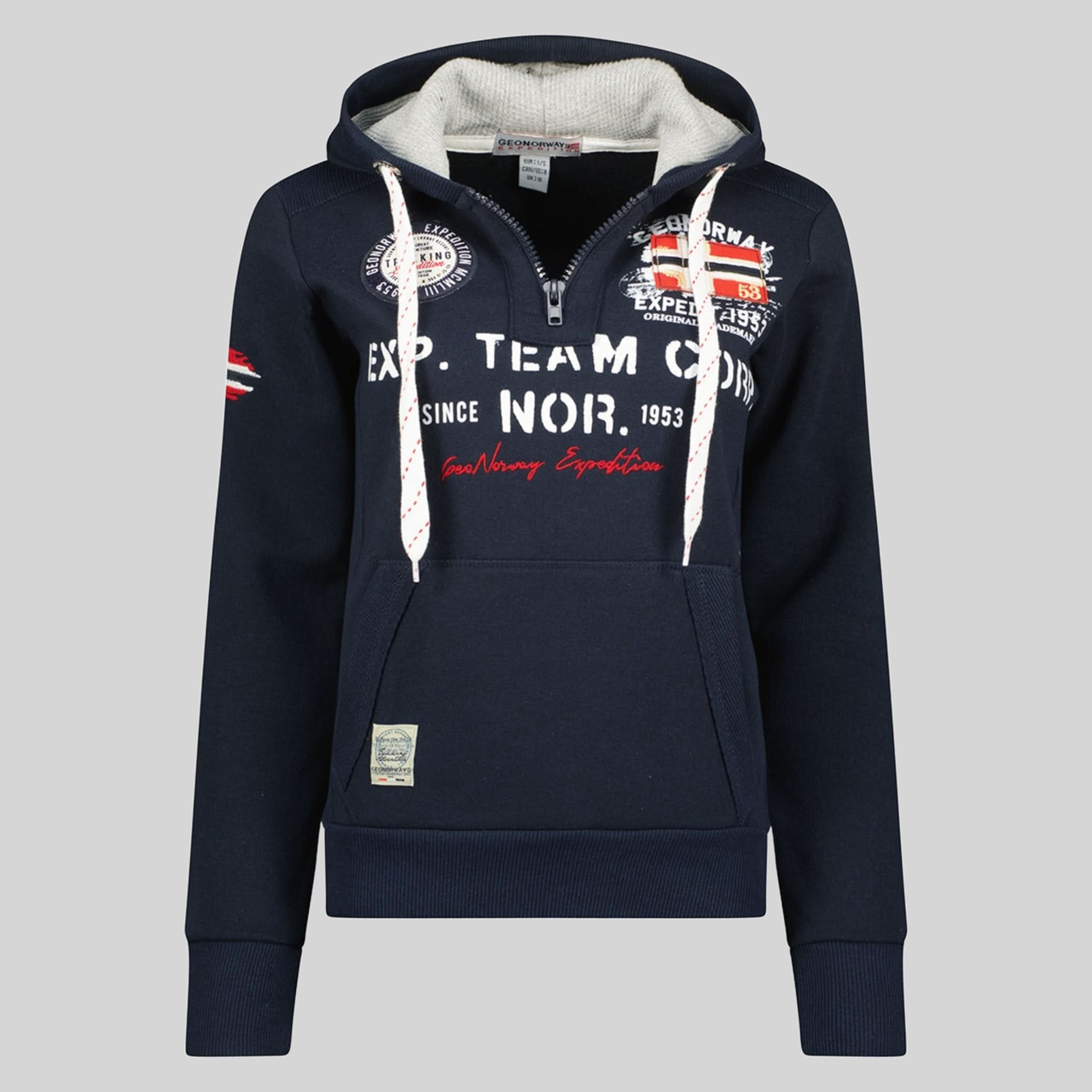Geographical Norway Goptaine Women - Sweat top - Geographical Norway Norway GOPTAINE_LADY_GRIS_CLAIR_SDB-GOPTAINE_LADY_GRIS_CLAIR_M_SDB-GOPTAINE_LADY_GRIS_CLAIR_L_SDB-GOPTAINE_LADY_GRIS_CLAIR_XL_SDB-GOPTAINE_LADY_GRIS_CLAIR_XXL_SDB-GOPTAINE_LADY_MARINE_S_SDB-GOPTAINE_LADY_MARINE_M_SDB-GOPTAINE_LADY_MARINE_L_SDB-GOPTAINE_LADY_MARINE_XL_SDB-GOPTAINE_LADY_MARINE_XXL_SDB