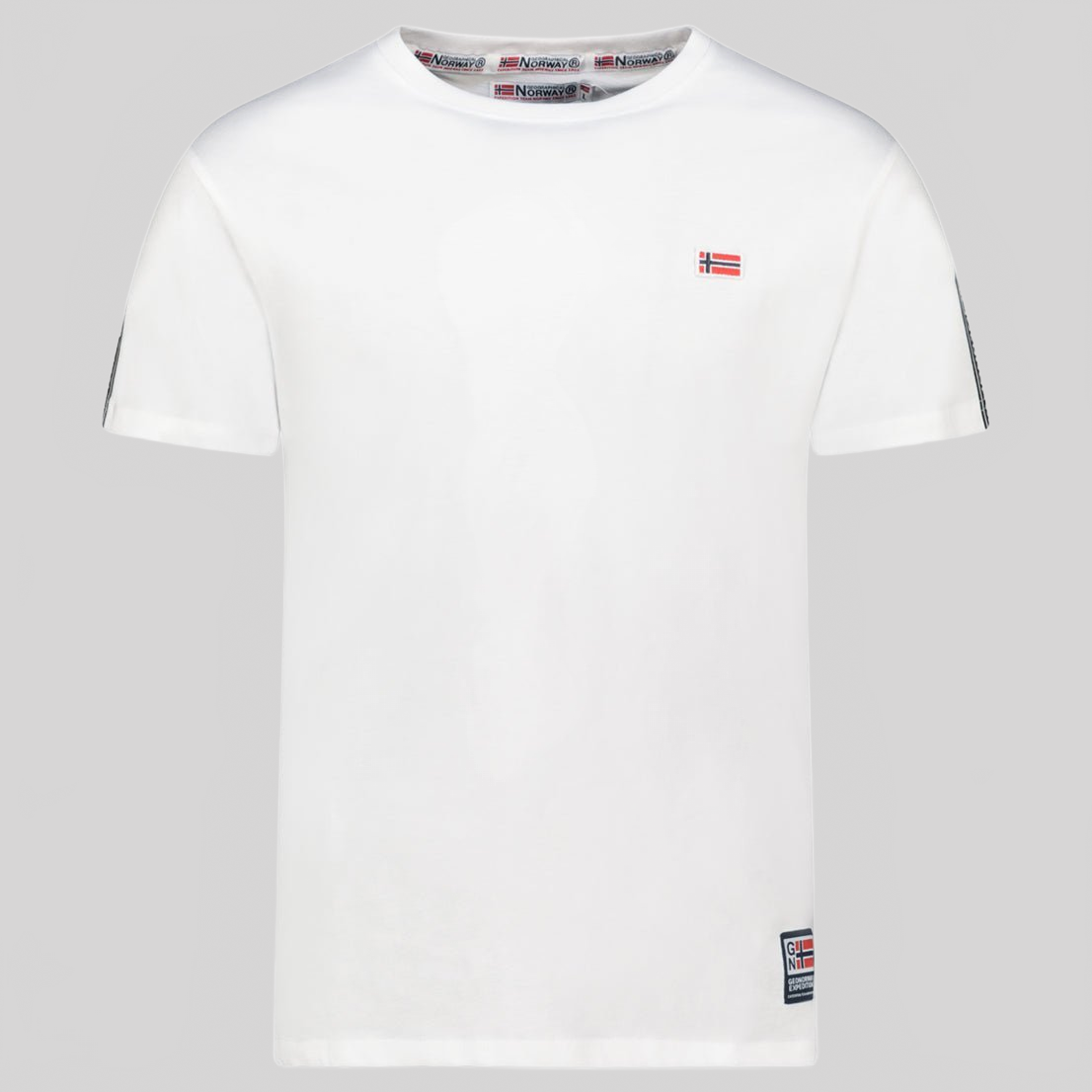 Geographical Norway Javenger - T-Shirt Homme Manches Courtes avec Drapeau - Geographical Norway JAVENGER_MEN_GRIS_CLAIR_S_SDB-JAVENGER_MEN_NOIR_S_SDB-JAVENGER_MEN_BLANC_S_SDB-JAVENGER_MEN_MARINE_S_SDB-JAVENGER_MEN_KAKI_S_SDB-JAVENGER_MEN_BLANC_M_SDB-JAVENGER_MEN_MARINE_M_SDB-JAVENGER_MEN_KAKI_M_SDB-JAVENGER_MEN_NOIR_M_SDB-JAVENGER_MEN_GRIS_CLAIR_M_SDB