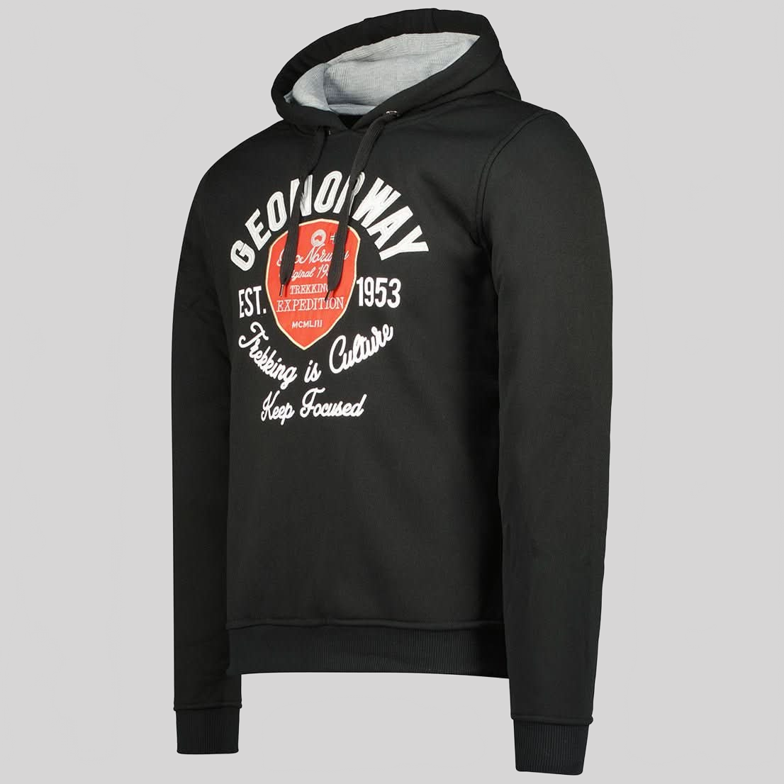 Geographical Norway Garlon Homme - Sweatshirt - Geographical Norway GARLON_MEN_KAKI_M_SDB-GARLON_MEN_MARINE_S_SDB-GARLON_MEN_GRIS_FONCE_M_SDB-GARLON_MEN_GRIS_CLAIR_S_SDB-GARLON_MEN_SCHWARZ_S_SDB-GARLON_MEN_KAKI_L_SDB-GARLON_MEN_MARINE_M_SDB-GARLON_MEN_GRAU_FONCE_L_SDB-GARLON_MEN_GRAU_CLAIR_M_SDB-GARLON_MEN_SCHWARZ_M_SDB