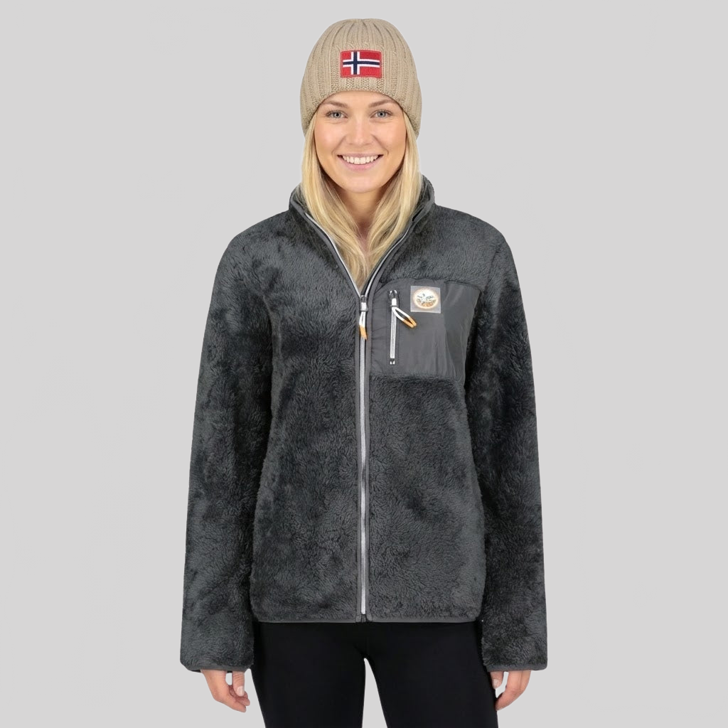  Geographical Norway UPRECIOUS Women - Polar Fleece Light Grey