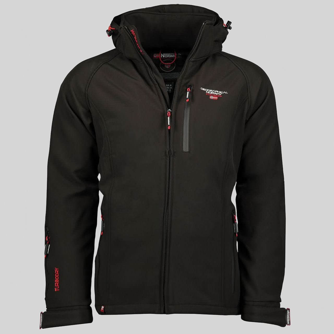 Geographical Geographical Norway Taboo Hombre - Softshell Negro - Geographical Norway - S Negro