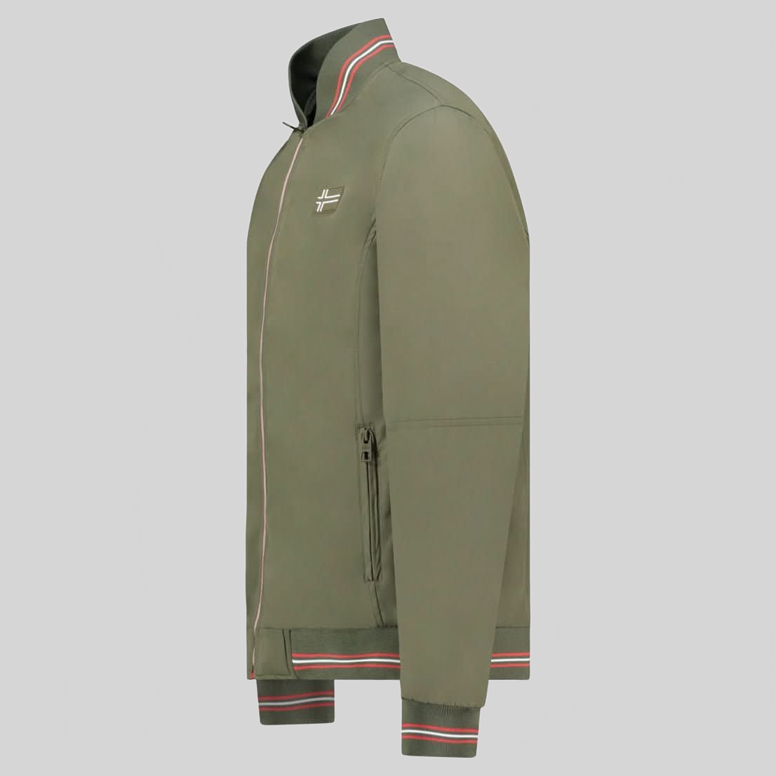 Geographical Norway DALENTE Uomo - Giacca primaverile con bandiera sul petto e tasche laterali - Geographical Norway DALENTE_MEN_KAKI_SDB-DALENTE_MEN_KAKI_M_SDB-DALENTE_MEN_KAKI_L_SDB-DALENTE_MEN_KAKI_XL_SDB-DALENTE_MEN_KAKI_XXL_SDB-DALENTE_MEN_KAKI_3XL_SDB-DALENTE_MEN_MARINE_S_SDB-DALENTE_MEN_MARINE_M_SDB-DALENTE_MEN_MARINE_L_SDB-DALENTE_MEN_MARINE_XL_SDB