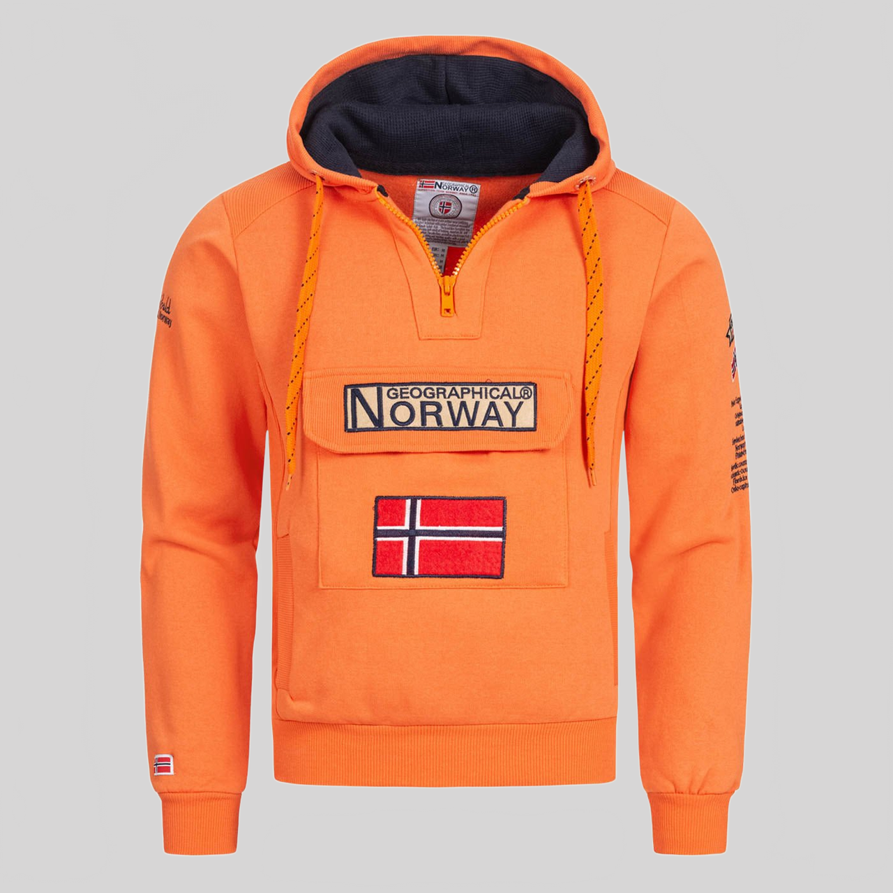Geographical Norway Geographical Norway Gymclass Fluo Hombre - Sudadera con capucha - Geographical Norway GYMCLASS_MEN_VERT_FLUO_S_SDB-GYMCLASS_MEN_JAUNE_FLUO_S_SDB-GYMCLASS_MEN_ORANGE_FLUO_S_S_SDB-GYMCLASS_MEN_VERT_FLUO_M_SDB-GYMCLASS_MEN_YELLOW_FLUO_M_SDB-GYMCLASS_MEN_ORANGE_FLUO_M_SDB-GYMCLASS_MEN_GREEN_FLUO_L_SDB-GYMCLASS_MEN_YELLOW_FLUO_L_SDB-GYMCLASS_MEN_ORANGE_FLUO_L_SDB-GYMCLASS_MEN_GREEN_FLUO_XL_SDB