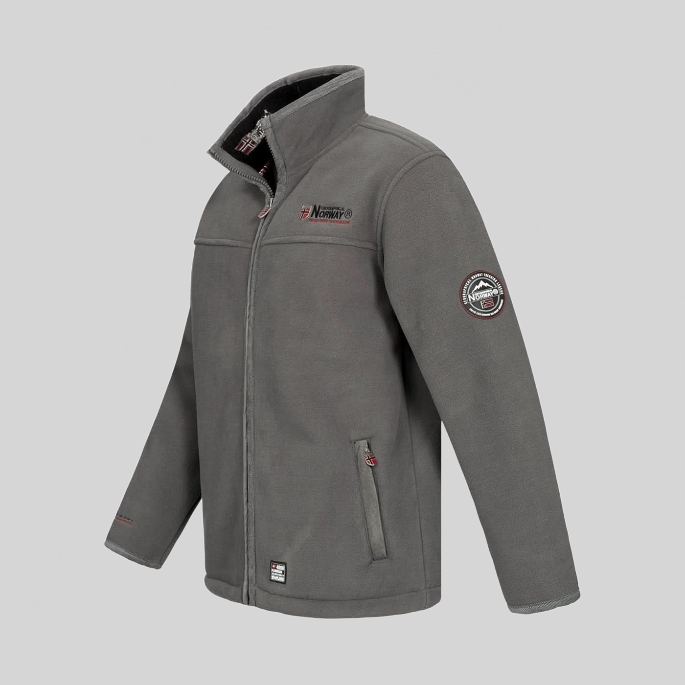 Geographical Norway Geographical Norway Ubolt Hombre - Chaqueta forrada de sherpa marrón - Geographical Norway - S Marrón