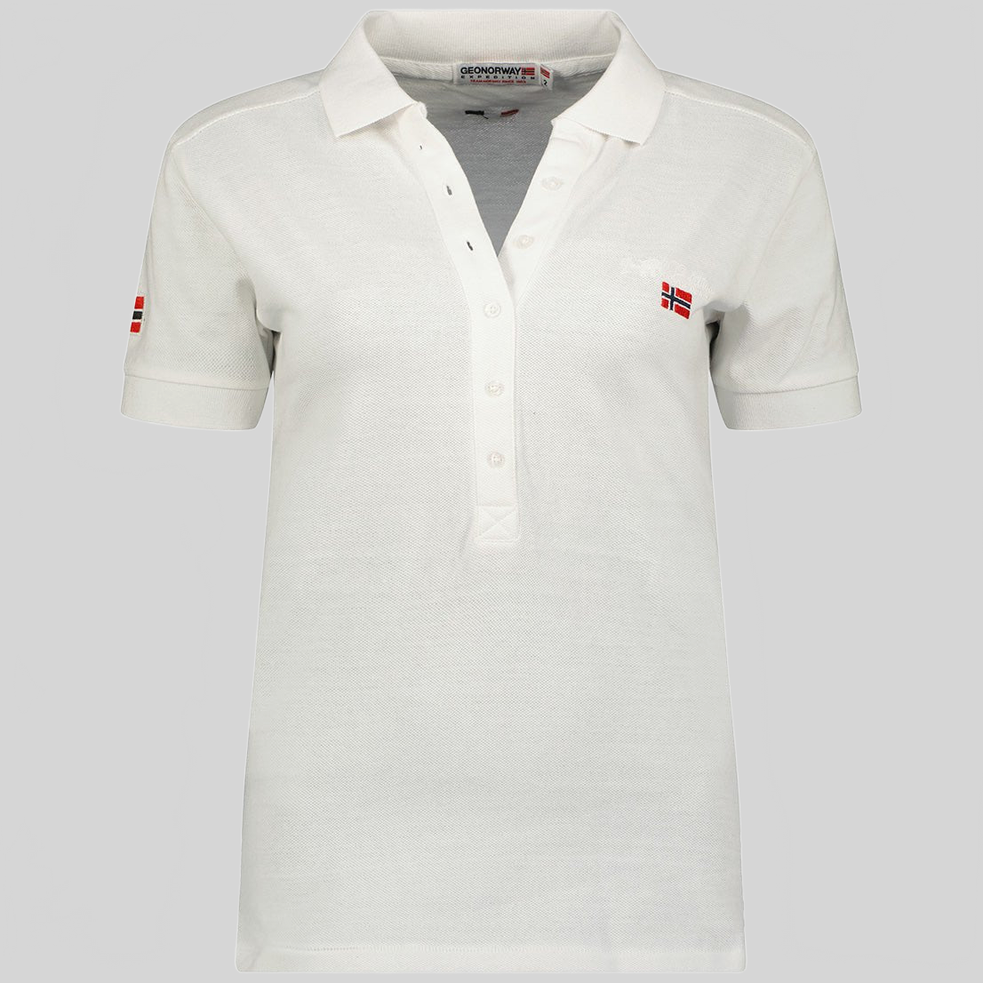 Geographical Norway Kelly Woman - Polo Buttoned Collar - Geographical Norway KELLY_LADY_BLEU_CIEL_S_SDB-KELLY_LADY_BLEU_CIEL_M_SDB-KELLY_LADY_BLEU_CIEL_L_SDB-KELLY_LADY_BLEU_CIEL_XL_SDB-KELLY_LADY_BLEU_CIEL_XXL_SDB-KELLY_LADY_MARINE_SDB-KELLY_LADY_MARINE_M_SDB-KELLY_LADY_MARINE_L_SDB-KELLY_LADY_MARINE_XL_SDB-KELLY_LADY_MARINE_XXL_SDB