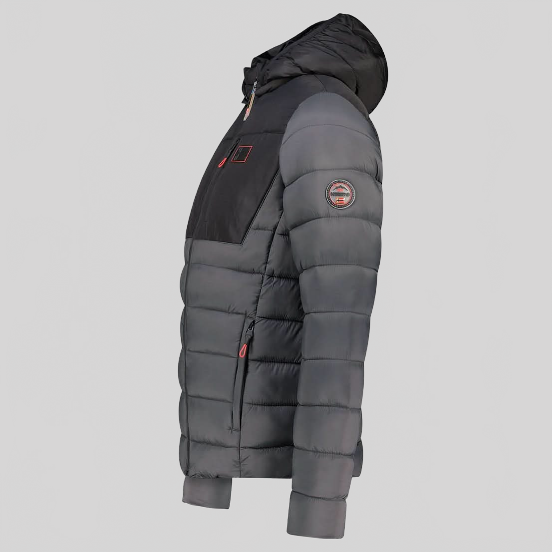 Geographical Norway Batilo Homme - Blouson Bi-Color à Capuche - Geographical Norway BATILO_MEN_NOIR_NOIR_S_SDB-BATILO_MEN_NOIR_NOIR_M_SDB-BATILO_MEN_NOIR_NOIR_L_SDB-BATILO_MEN_NOIR_NOIR_XL_SDB-BATILO_MEN_NOIR_NOIR_XXL_SDB-BATILO_MEN_NOIR_NOIR_3XL_SDB-BATILO_MEN_GRIS_FONCE_NOIR_S_SDB-BATILO_MEN_GRIS_FONCE_NOIR_M_SDB-BATILO_MEN_GRIS_FONCE_NOIR_L_SDB-BATILO_MEN_GRIS_FONCE_NOIR_XL_SDB