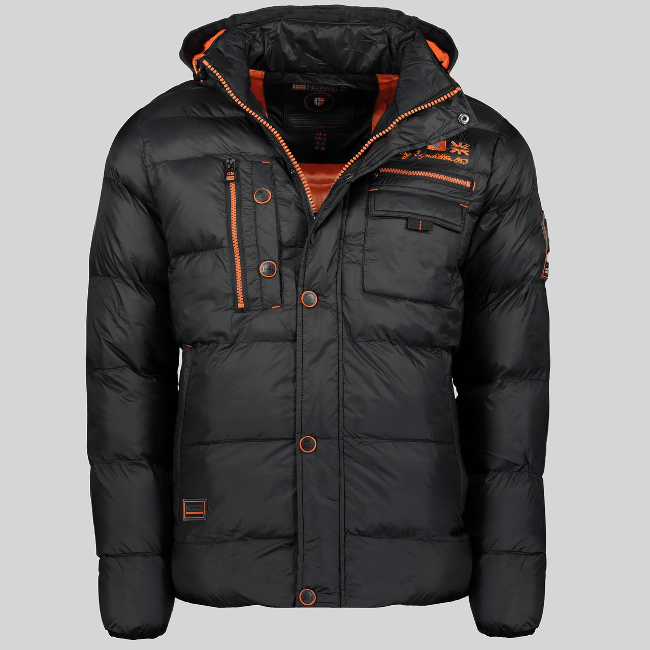 Geographical Norway Geographical Norway Citernier Hombre - Chaqueta acolchada Negro - Geographical Norway - S Negro