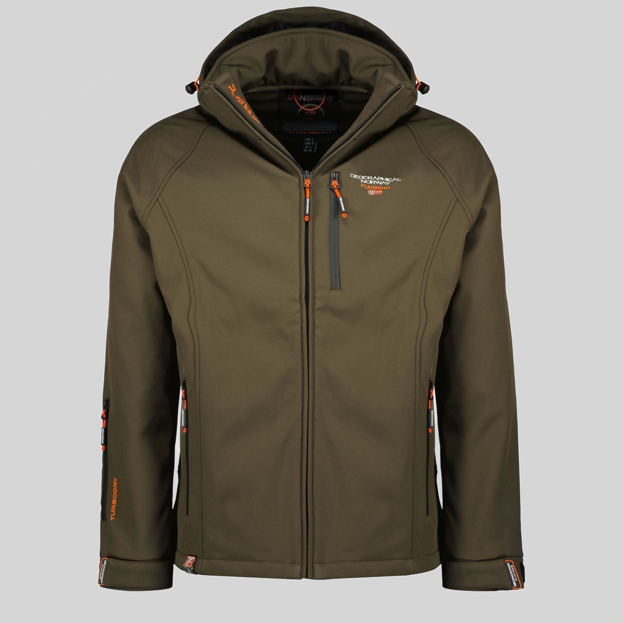 Geographical Norway Taboo Homme - Softshell Khaki - Geographical Norway - S Khaki