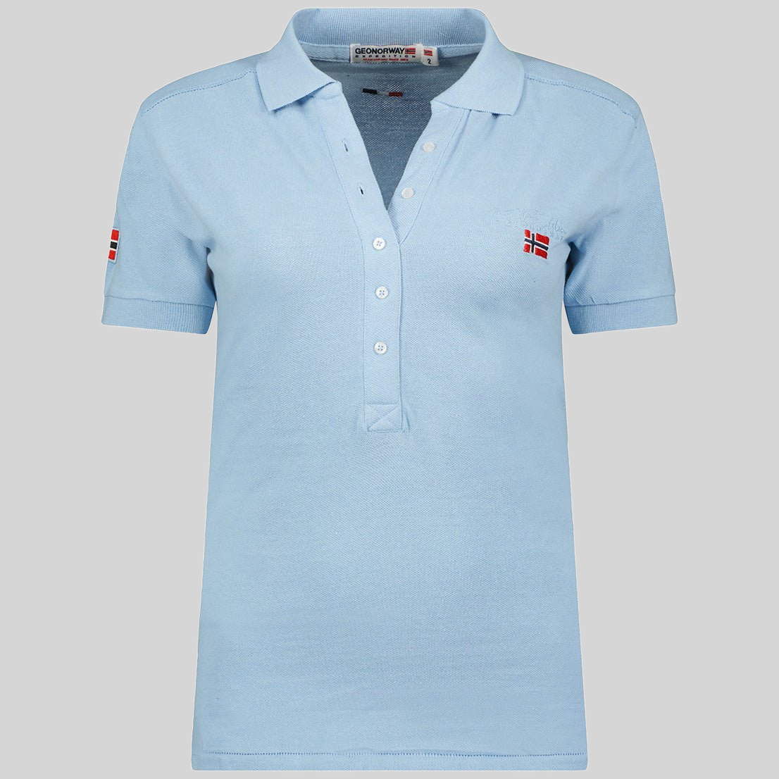 Geographical Norway Kelly Woman - Polo Buttoned Collar - Geographical Norway KELLY_LADY_BLEU_CIEL_S_SDB-KELLY_LADY_BLEU_CIEL_M_SDB-KELLY_LADY_BLEU_CIEL_L_SDB-KELLY_LADY_BLEU_CIEL_XL_SDB-KELLY_LADY_BLEU_CIEL_XXL_SDB-KELLY_LADY_MARINE_SDB-KELLY_LADY_MARINE_M_SDB-KELLY_LADY_MARINE_L_SDB-KELLY_LADY_MARINE_XL_SDB-KELLY_LADY_MARINE_XXL_SDB