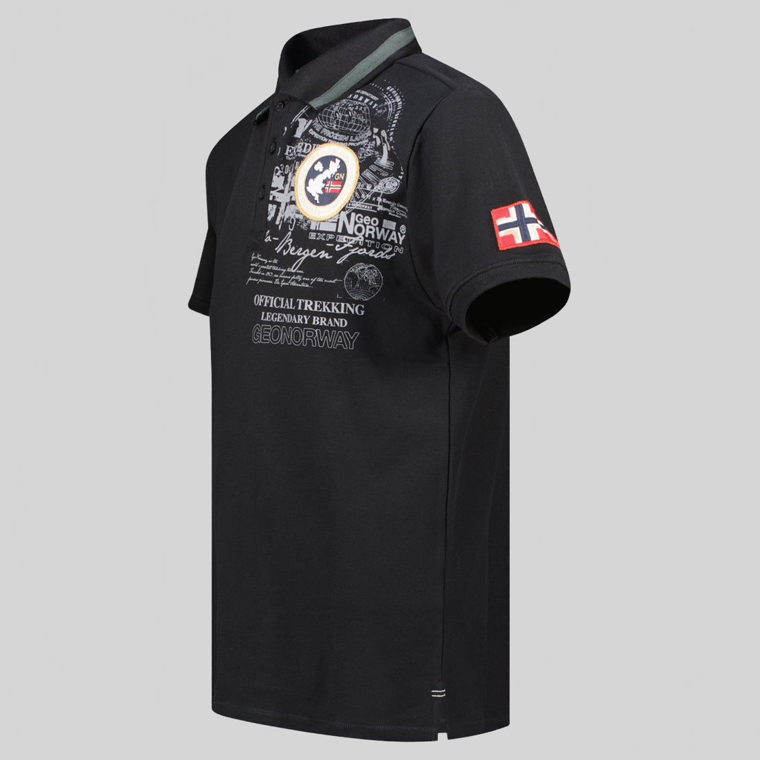Geographical Norway KARUEN Hombre - Polo Manga Corta 100% Algodón - Geographical Norway KARUEN_MEN_MARINE_S_SDB-KARUEN_MEN_MARINE_SDB-KARUEN_MEN_MARINE_L_SDB-KARUEN_MEN_MARINE_XL_SDB-KARUEN_MEN_MARINE_XXL_SDB-KARUEN_MEN_MARINE_3XL_SDB-KARUEN_MEN_GRIS_FONCE_SDB-KARUEN_MEN_GRIS_FONCE_M_SDB-KARUEN_MEN_GRIS_FONCE_L_SDB-KARUEN_MEN_GRIS_FONCE_XL_SDB