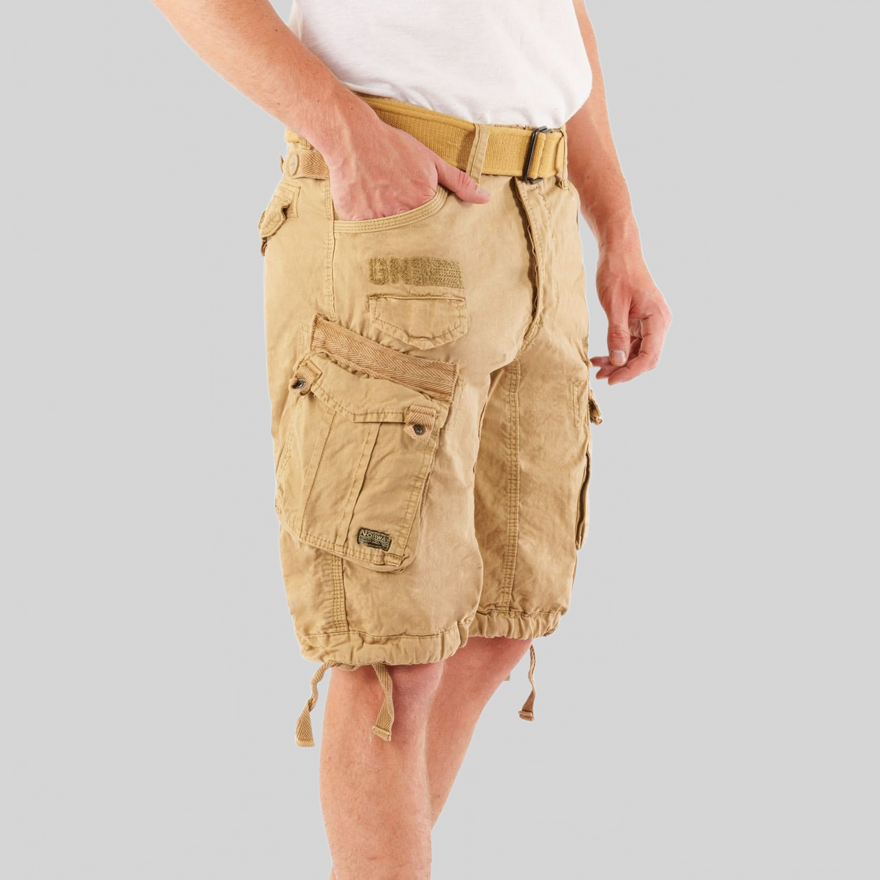 Geographical Norway Geographical Norway Panoramique Homme - Bermudas Amarillo - Geographical Norway - S Amarillo