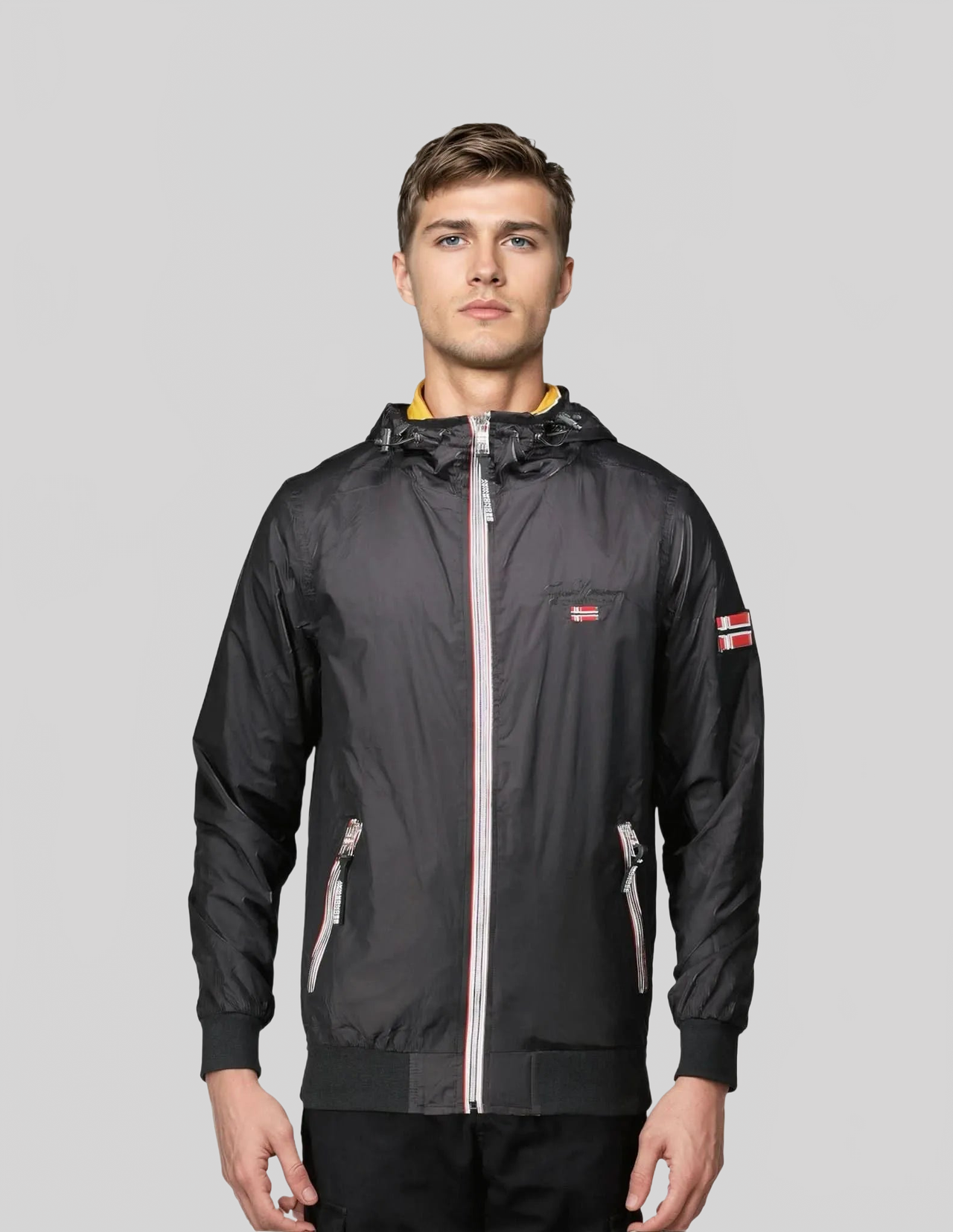 Geographical Norway Geographical Norway ARRIVIAL Hombre - Chaqueta Primavera Reversible con Capucha - Geographical Norway ARRIVIAL_MEN_GRIS_CLAIR_S_SDB-ARRIVIAL_MEN_GRIS_CLAIR_M_SDB-ARRIVIAL_MEN_GRIS_CLAIR_L_SDB-ARRIVIAL_MEN_GRIS_CLAIR_XL_SDB-ARRIVIAL_MEN_GRIS_CLAIR_XXL_SDB-ARRIVIAL_MEN_GRIS_CLAIR_3XL_SDB-ARRIVIAL_MEN_KAKI_SDB-ARRIVIAL_MEN_KAKI_M_SDB-ARRIVIAL_MEN_KAKI_L_SDB-ARRIVIAL_MEN_KAKI_XL_SDB