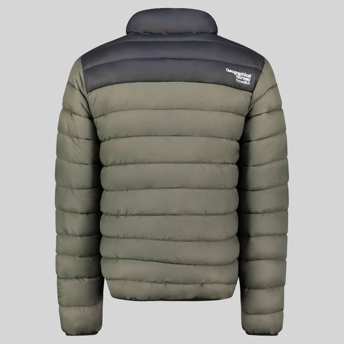 Geographical Norway AMIGOCLERC Homme - Blouson Matelassé avec Contraste - Geographical Norway - S Noir