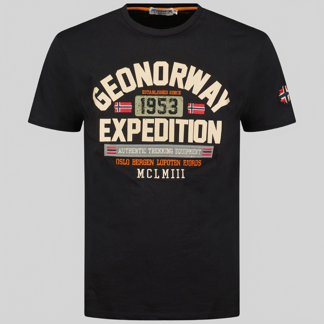 Geographical Norway Jermanito Uomo - Maglietta a maniche corte - Geographical Norway JERMANITO_MEN_GRIS_S_SDB-JERMANITO_MEN_GRIS_M_SDB-JERMANITO_MEN_GRIS_XL_SDB-JERMANITO_MEN_GRIS_XXL_SDB-JERMANITO_MEN_GRIS_3XL_SDB-JERMANITO_MEN_MARINE_S_SDB-JERMANITO_MEN_MARINE_M_SDB-JERMANITO_MEN_MARINE_L_SDB-JERMANITO_MEN_MARINE_XL_SDB