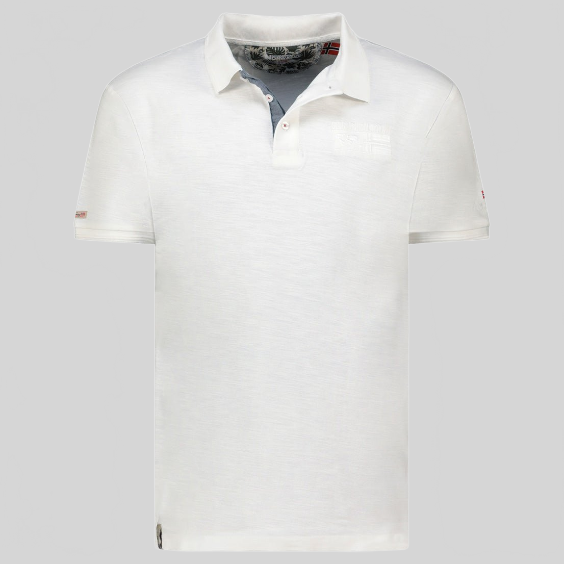 Geographical Norway Geographical Norway Kslub Hombre - Polo bordado con banderas y manga corta - Geographical Norway KSLUB_MEN_BEIGE_S_SDB-KSLUB_MEN_BLANC_CASSE_S_SDB- KSLUB_MEN_BEIGE_S_SDB-KSLUB_MEN_BARINE_S_S_SDB-KSLUB_MEN_BLANC_CASSE_S_SDBKSLUB_MEN_BLUEU_CLAIR_S_SDB-KSLUB_MEN_OLIVE_S_SDB-KSLUB_MEN_BLANC_CASSE_M_SDB-KSLUB_MEN_BLUEU_CLAIR_M_SDB-KSLUB_MEN_OLIVE_M_SDB-KSLUB_MEN_MARINE_M_SDB-KSLUB_MEN_BEIGE_M_SDB