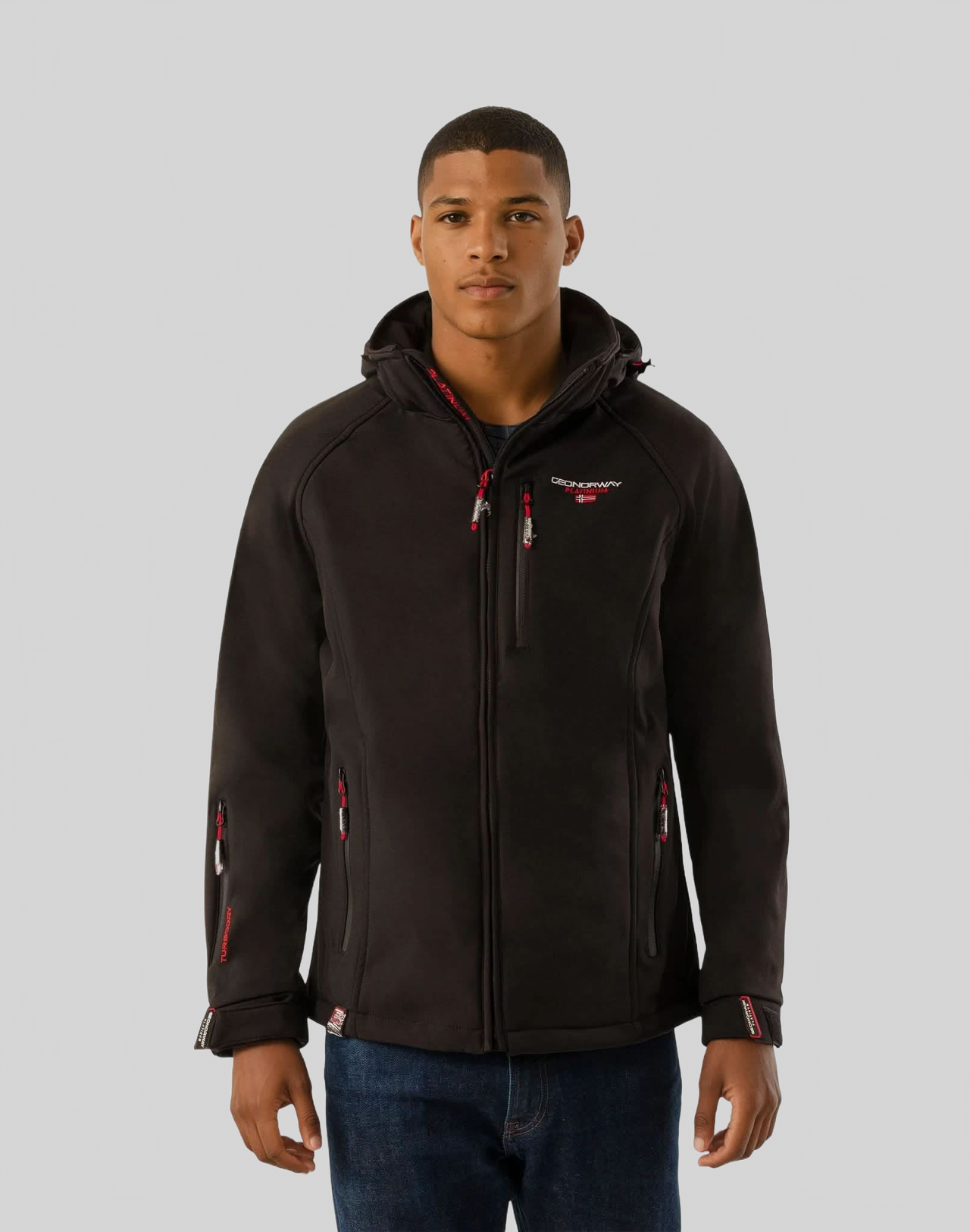 Geographical Norway Taboo Homme - Softshell Schwarz - Geographical Norway - S Schwarz