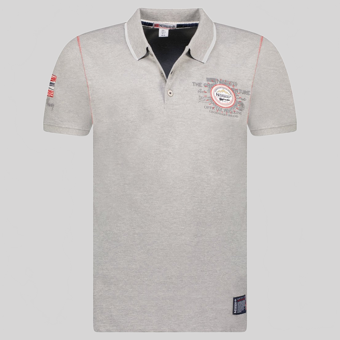 Geographical Norway KILSVIK Homme - Polo Manches Courtes, Impressions - Geographical Norway KILSVIK_MEN_GRIS_CLAIR_S_SDB-KILSVIK_MEN_NOIR_S_SDB-KILSVIK_MEN_BLANC_S_SDB-KILSVIK_MEN_MARINE_S_SDB-KILSVIK_MEN_GRIS_CLAIR_M_SDB-KILSVIK_MEN_BLANC_M_SDB-KILSVIK_MEN_NOIR_M_SDB-KILSVIK_MEN_MARINE_M_SDB-KILSVIK_MEN_GRIS_CLAIR_L_SDB-KILSVIK_MEN_BLANC_L_SDB