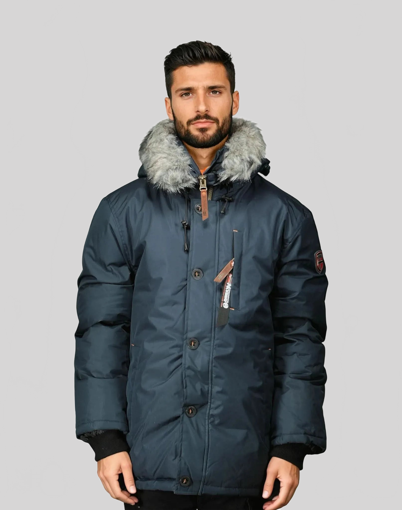Geographical Norway Geographical Norway Darwin Hombre - Parka con capucha y pelo - Geographical Norway DARWIN_MEN_NOIR_SDB-DARWIN_MEN_NOIR_M_SDB-DARWIN_MEN_NOIR_L_SDB-DARWIN_MEN_NOIR_XL_SDB-DARWIN_MEN_NOIR_XXL_SDB-DARWIN_MEN_NOIR_3XL_SDB-DARWIN_MEN_KAKI_S_SDB-DARWIN_MEN_KAKI_M_SDB-DARWIN_MEN_KAKI_L_SDB-DARWIN_MEN_KAKI_XL_SDB