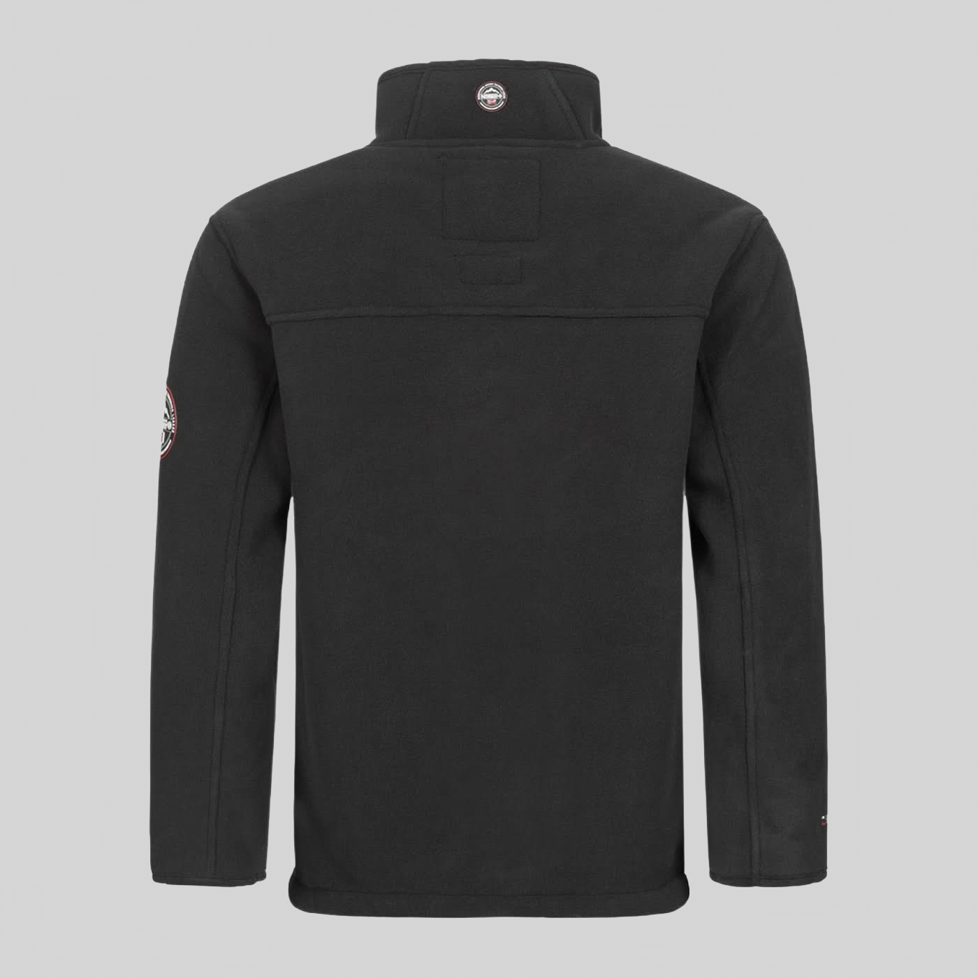 Geographical Norway Geographical Norway Ubolt Hombre - Chaqueta polar laminada en sherpa negra - Geographical Norway - S Negro
